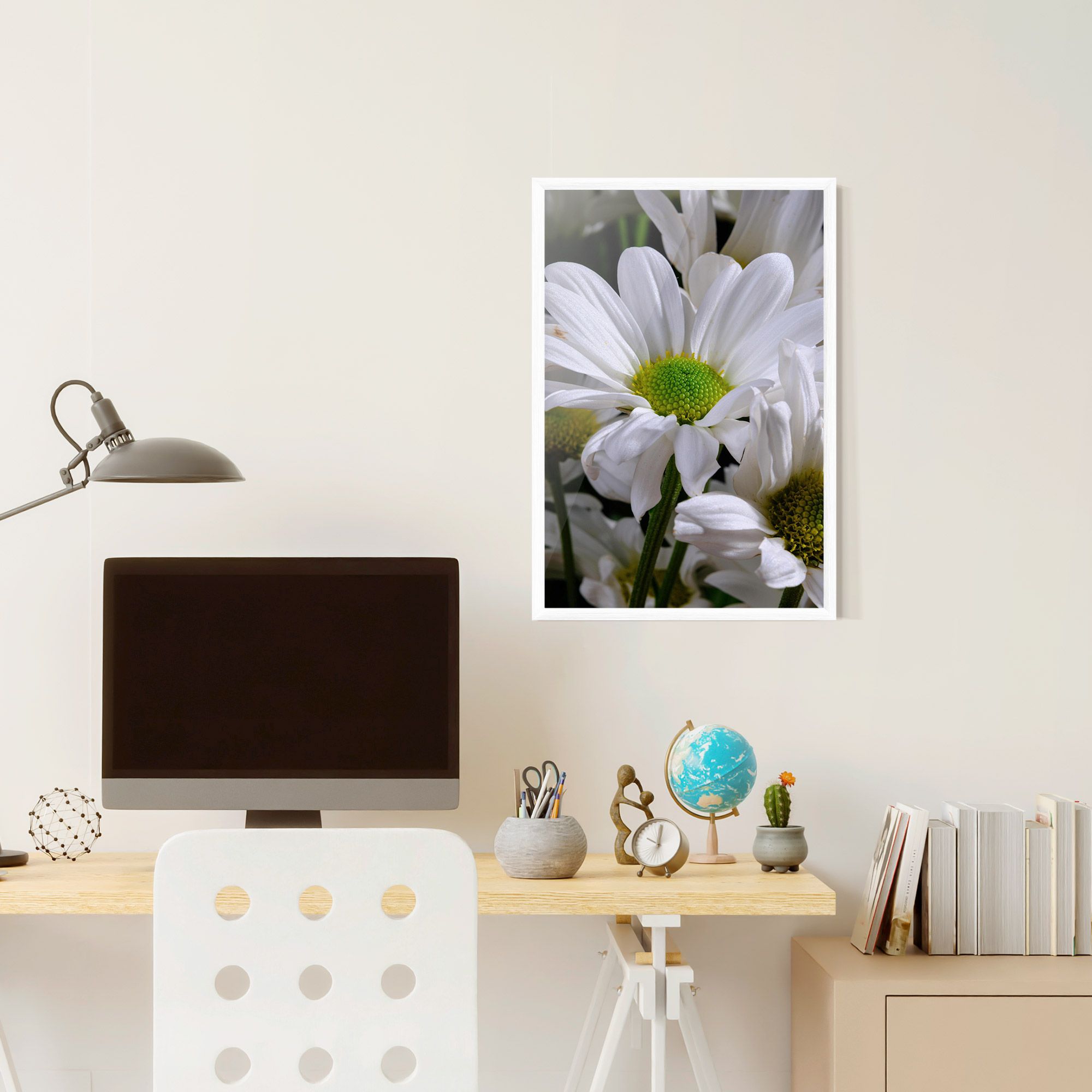 Green Middle Daisy View mockup 6