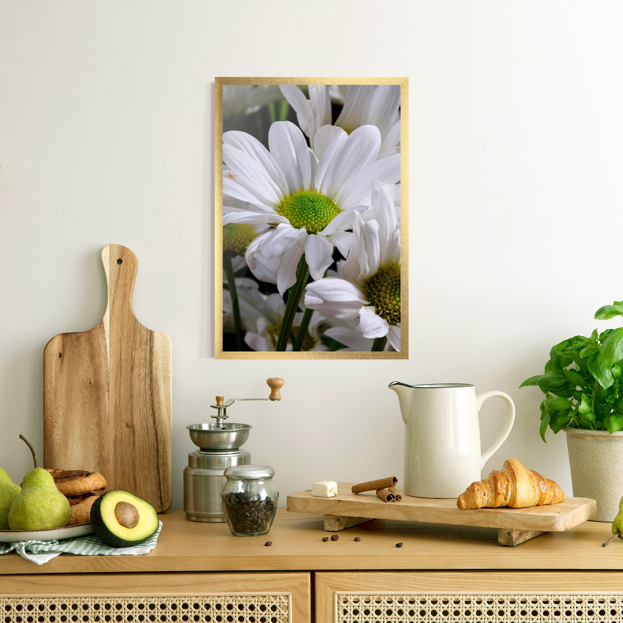 Green Middle Daisy View mockup 8