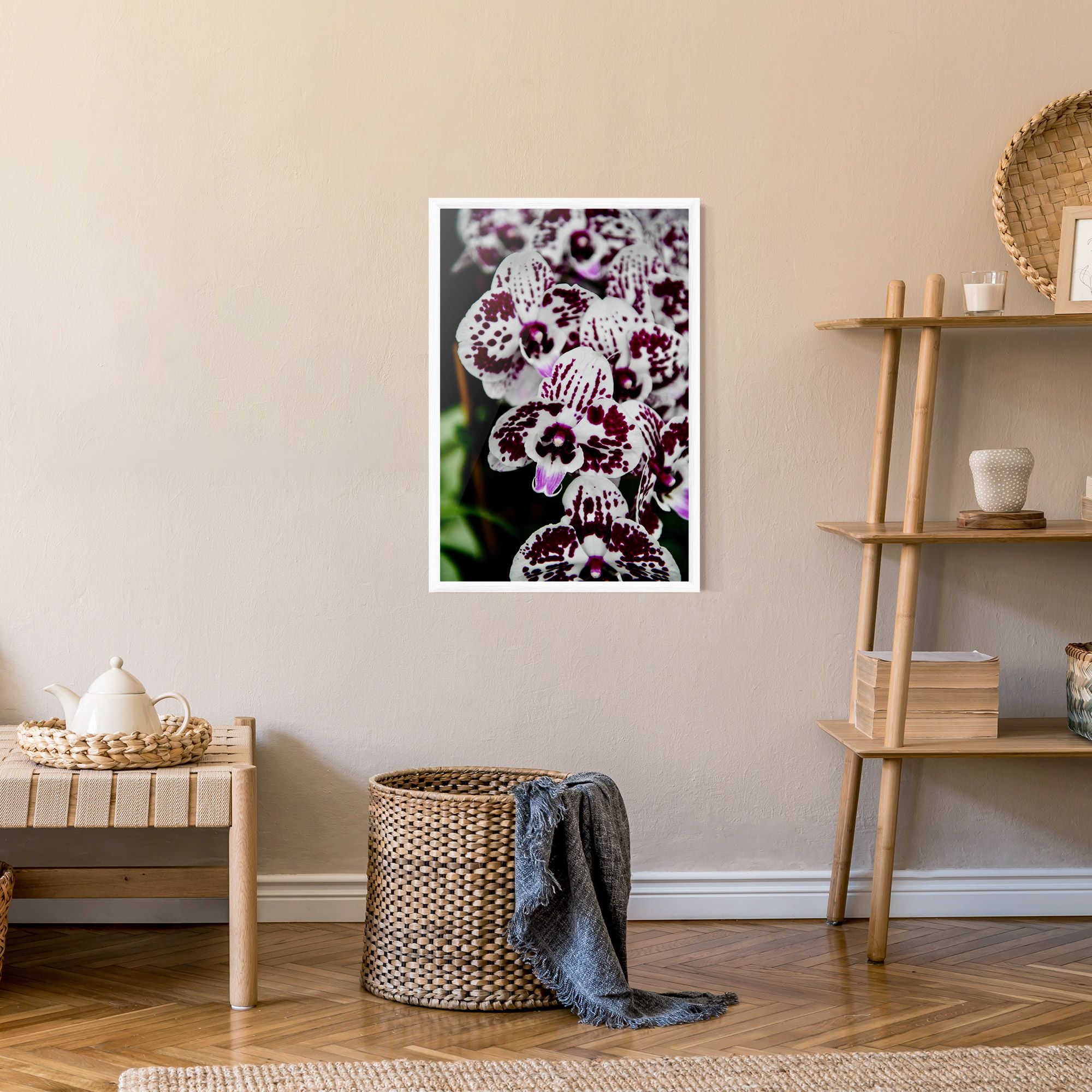 Dark Purple Orchids mockup 9