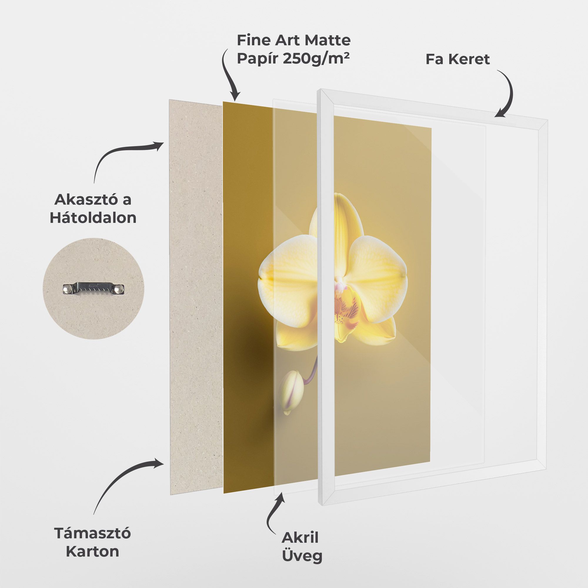 Pastel Yellow Orchid mockup 1