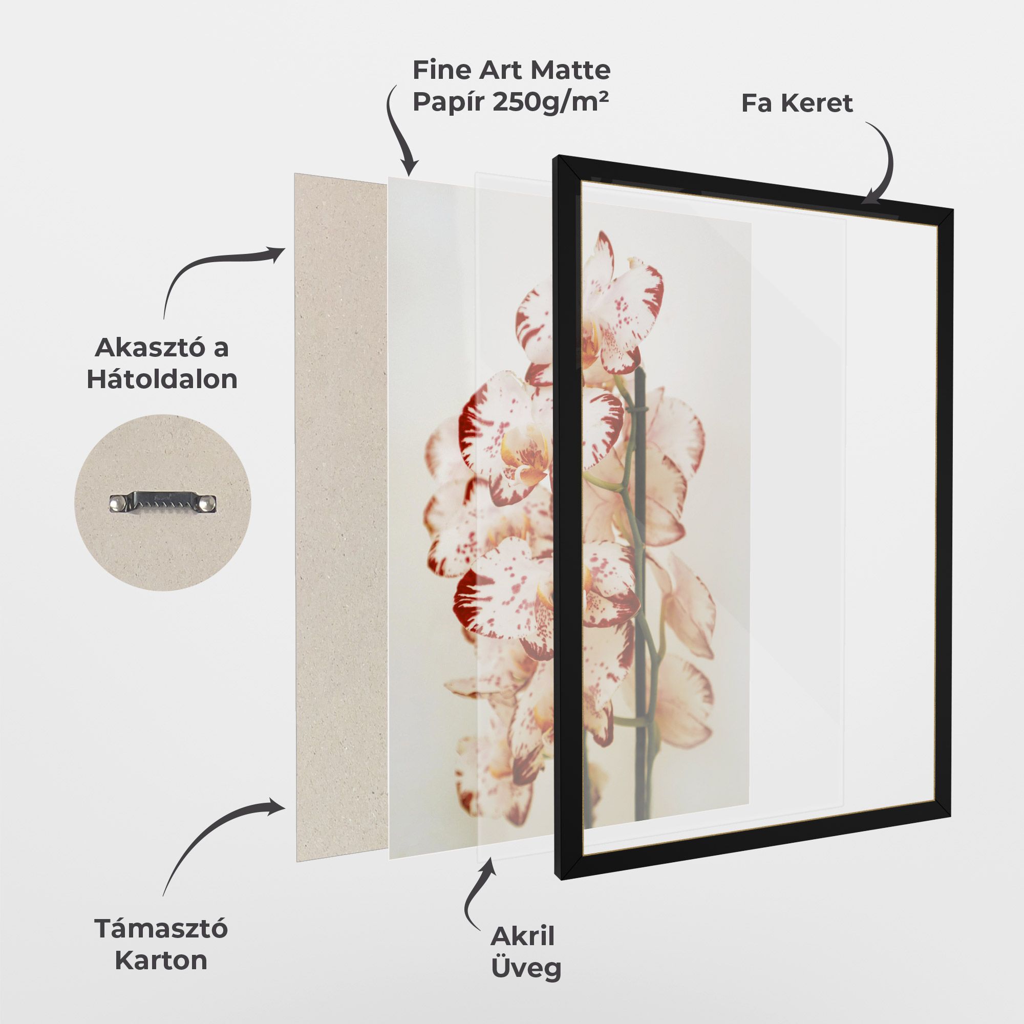 Red White Orchids mockup 1