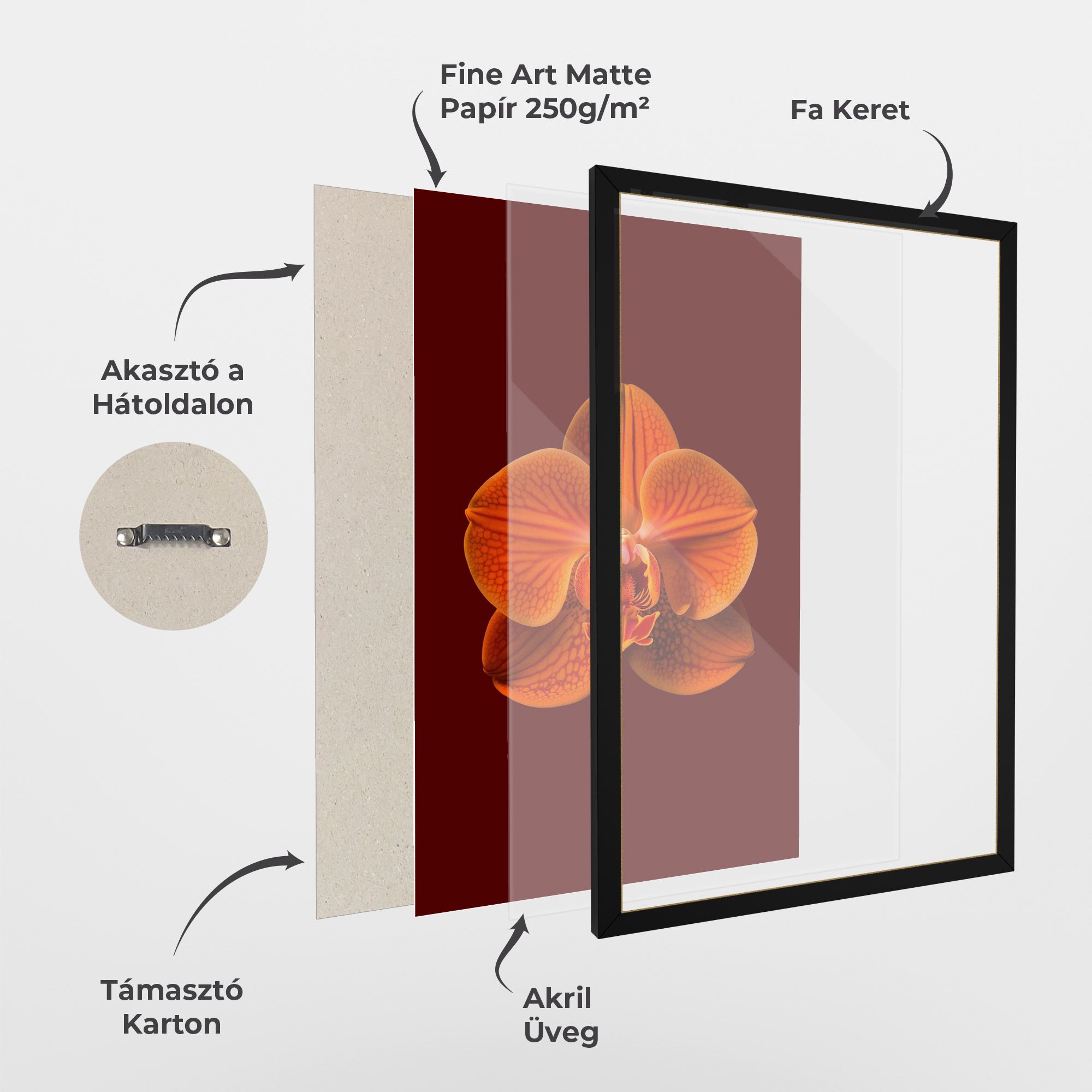 Strong Orange Orchid mockup 1