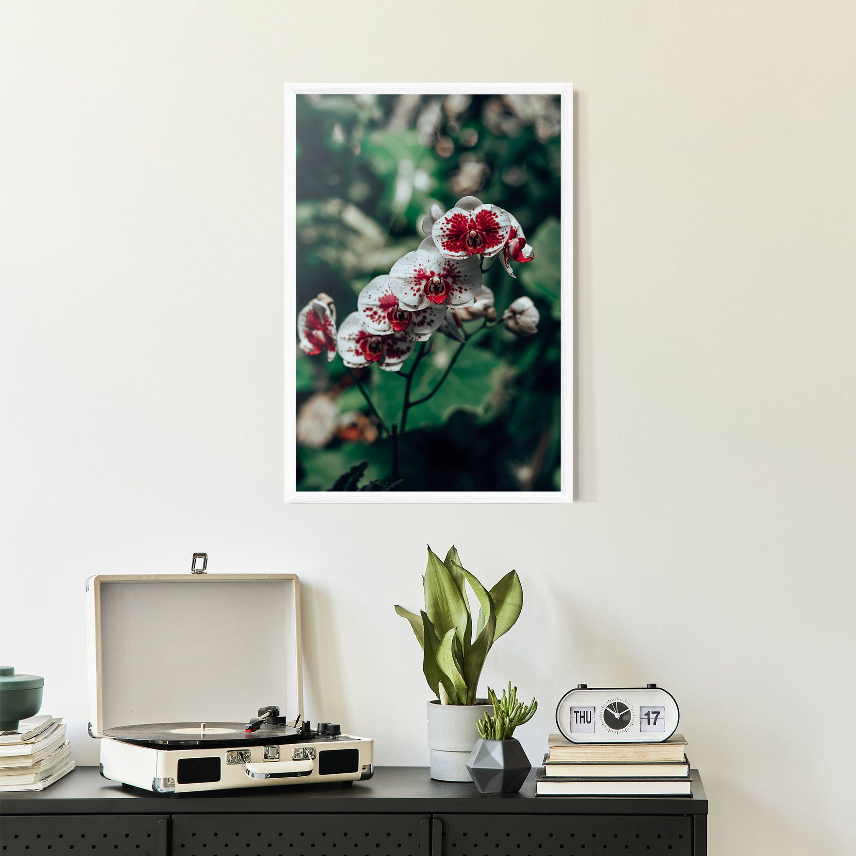 White Red Orchid mockup 2