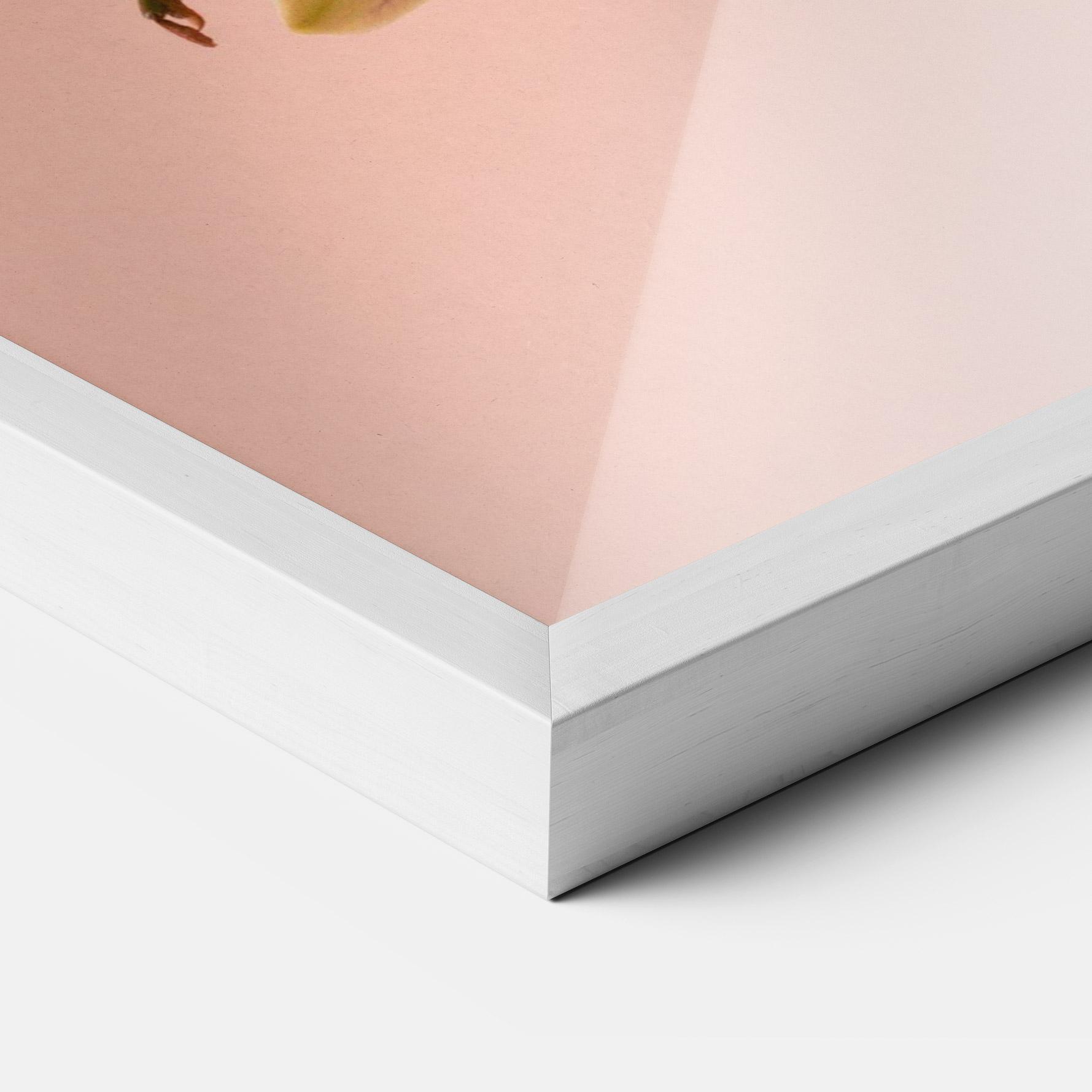 Keretezett Poszter Orchids On Pink mockup 3