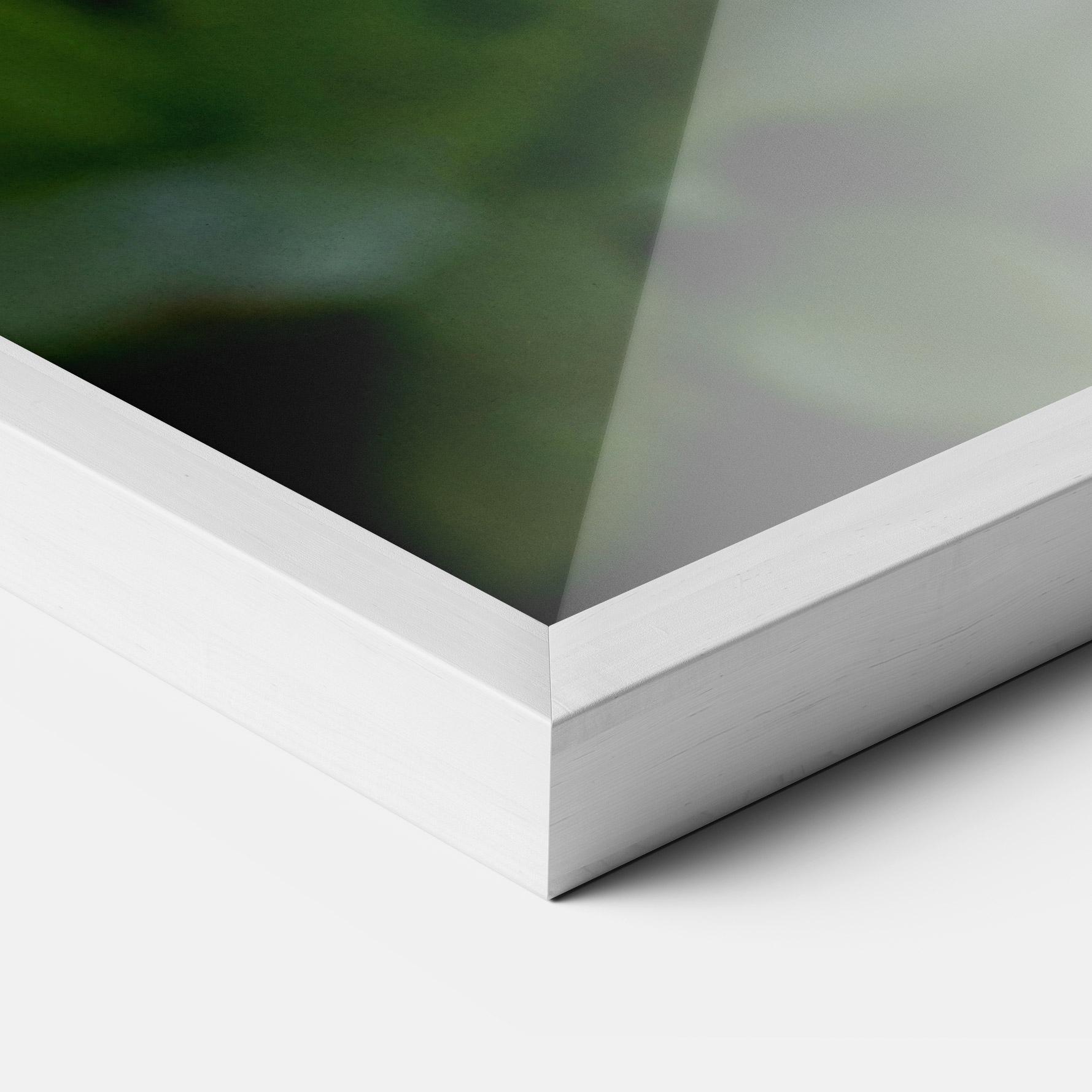 Keretezett Poszter White Orchids mockup 3