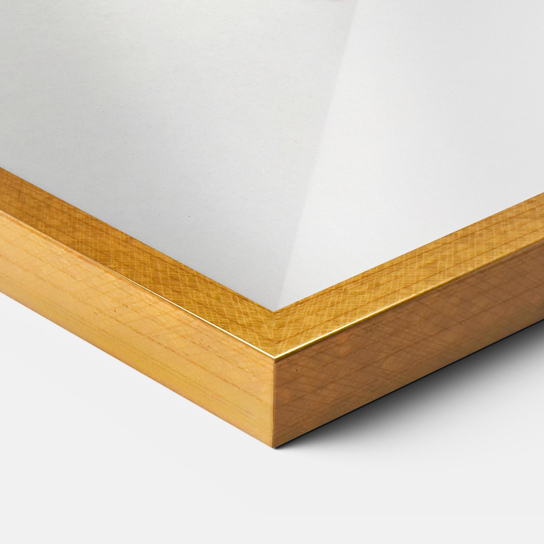 Keretezett Poszter Clean White Orchid mockup 3