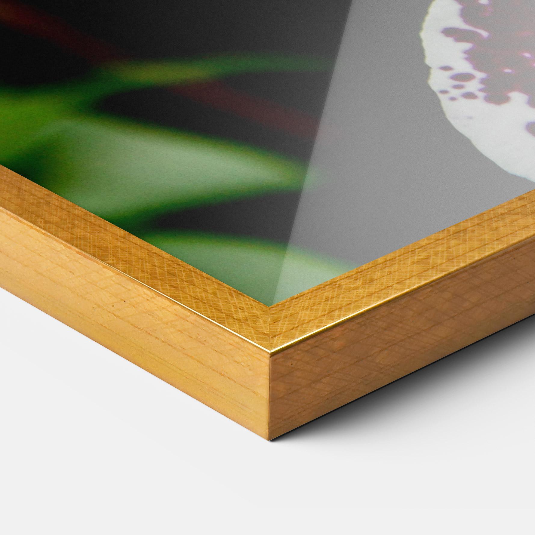 Keretezett Poszter Dark Purple Orchids mockup 3