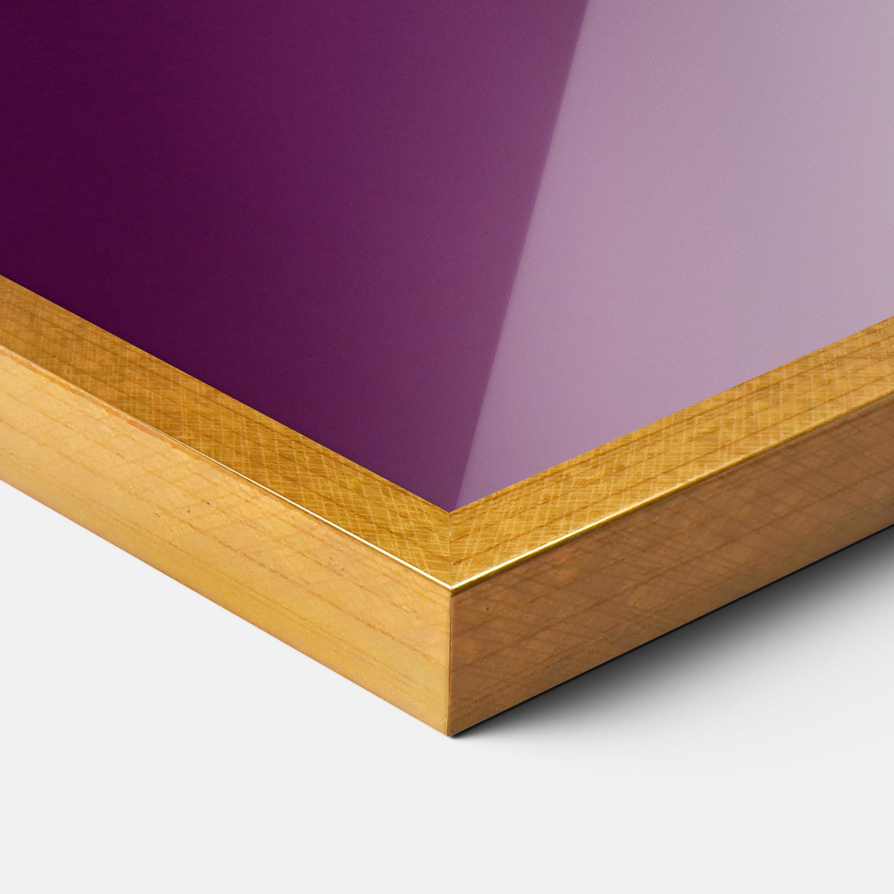 Keretezett Poszter Purple Orchid mockup 3