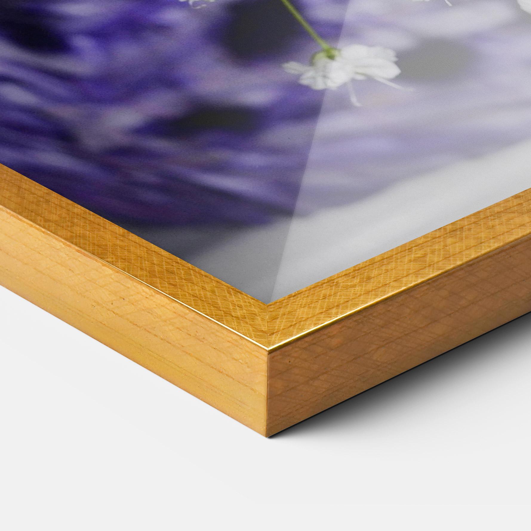 Keretezett Poszter Purple Orchids mockup 3