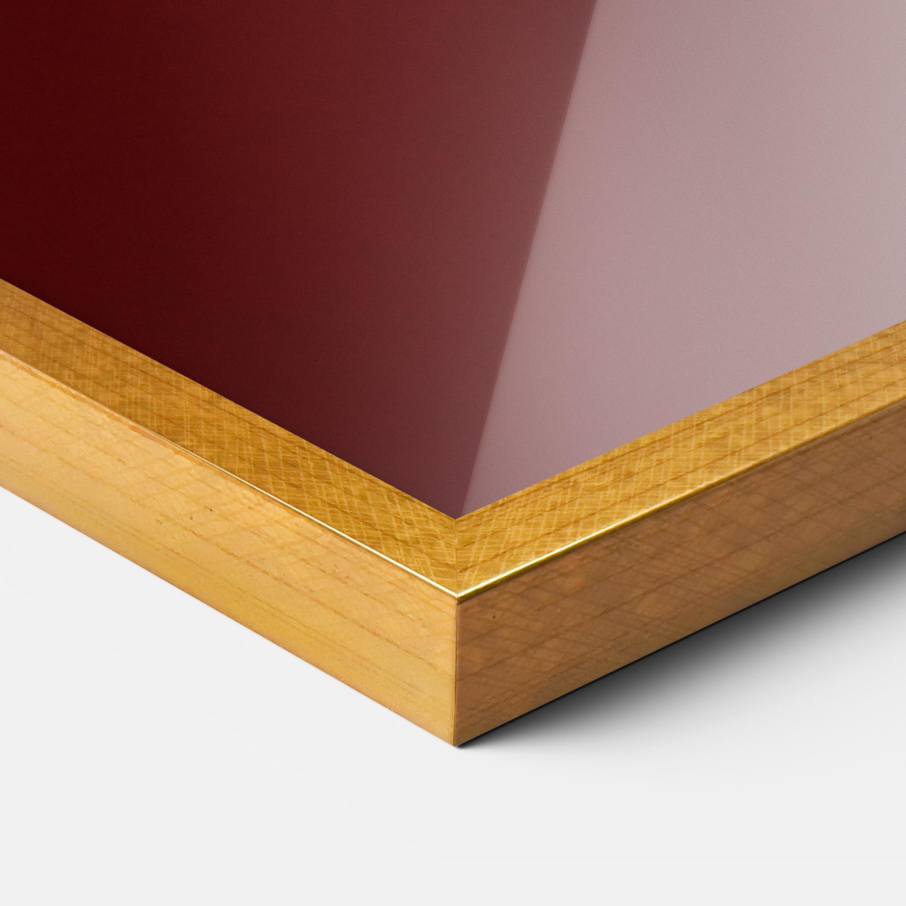 Keretezett Poszter Strong Orange Orchid mockup 3