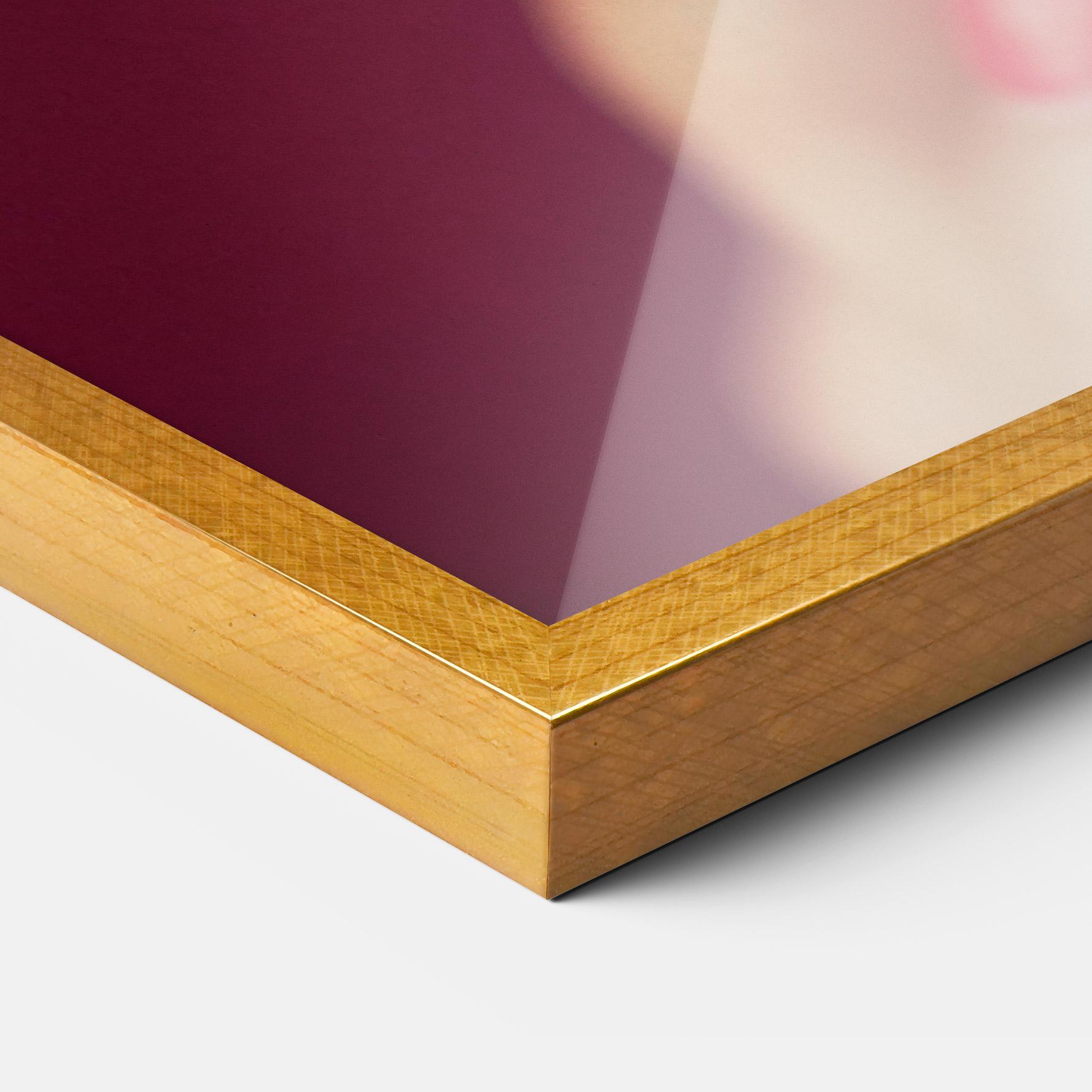 Keretezett Poszter Wet Orchid mockup 3