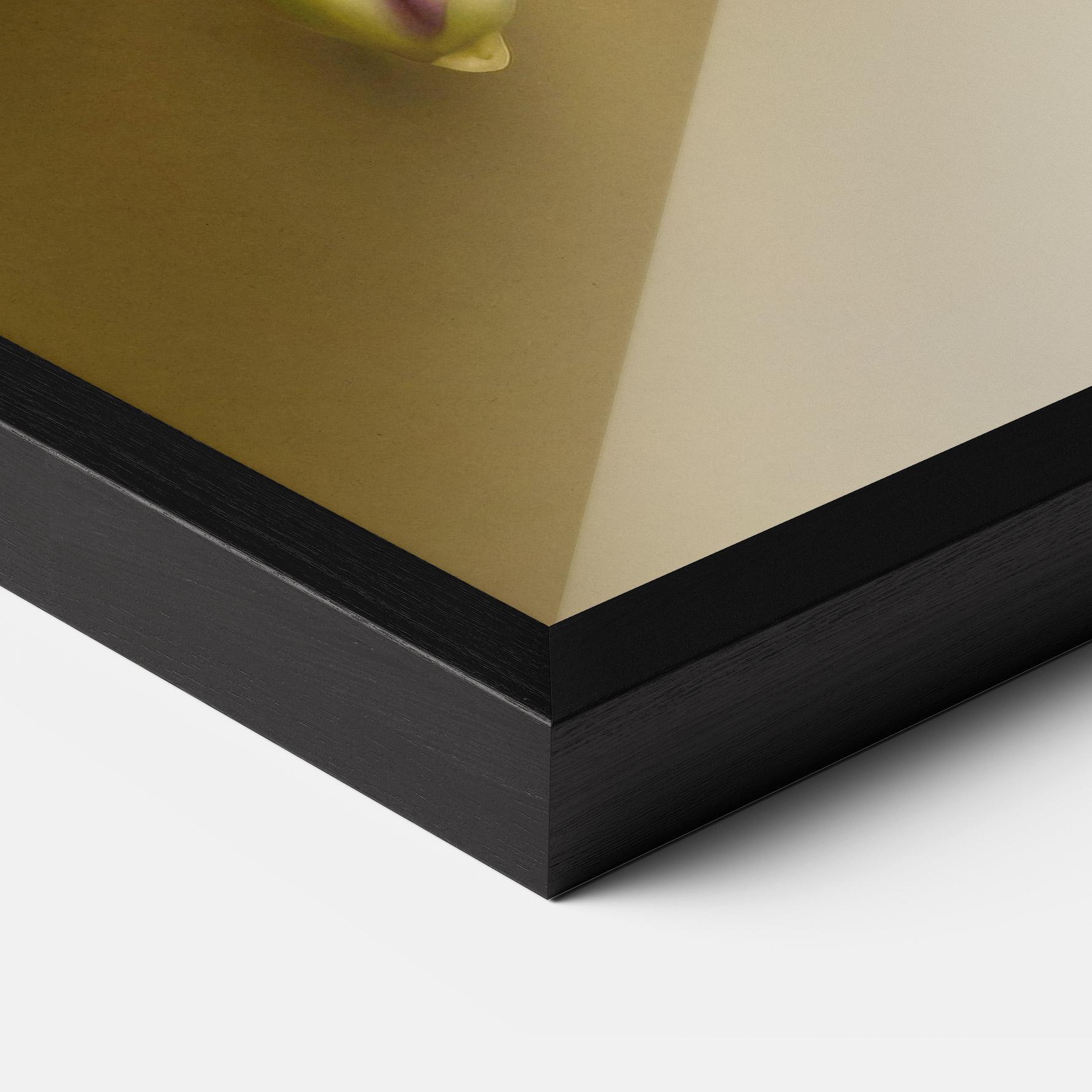 Keretezett Poszter Pastel Yellow Orchid mockup 3