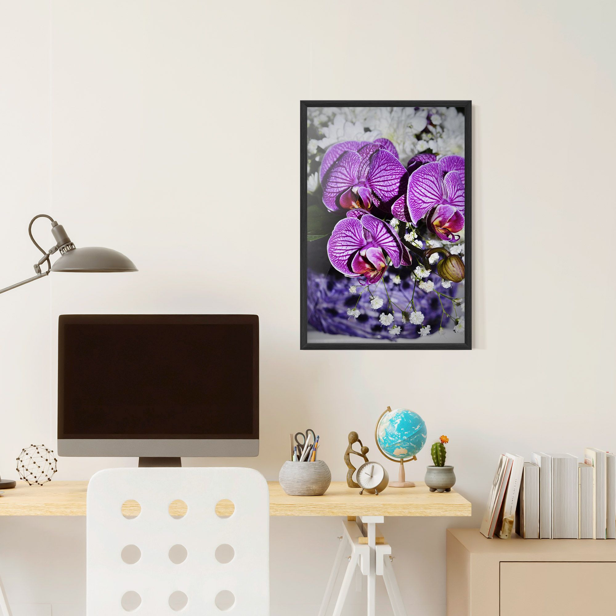 Purple Orchids mockup 6