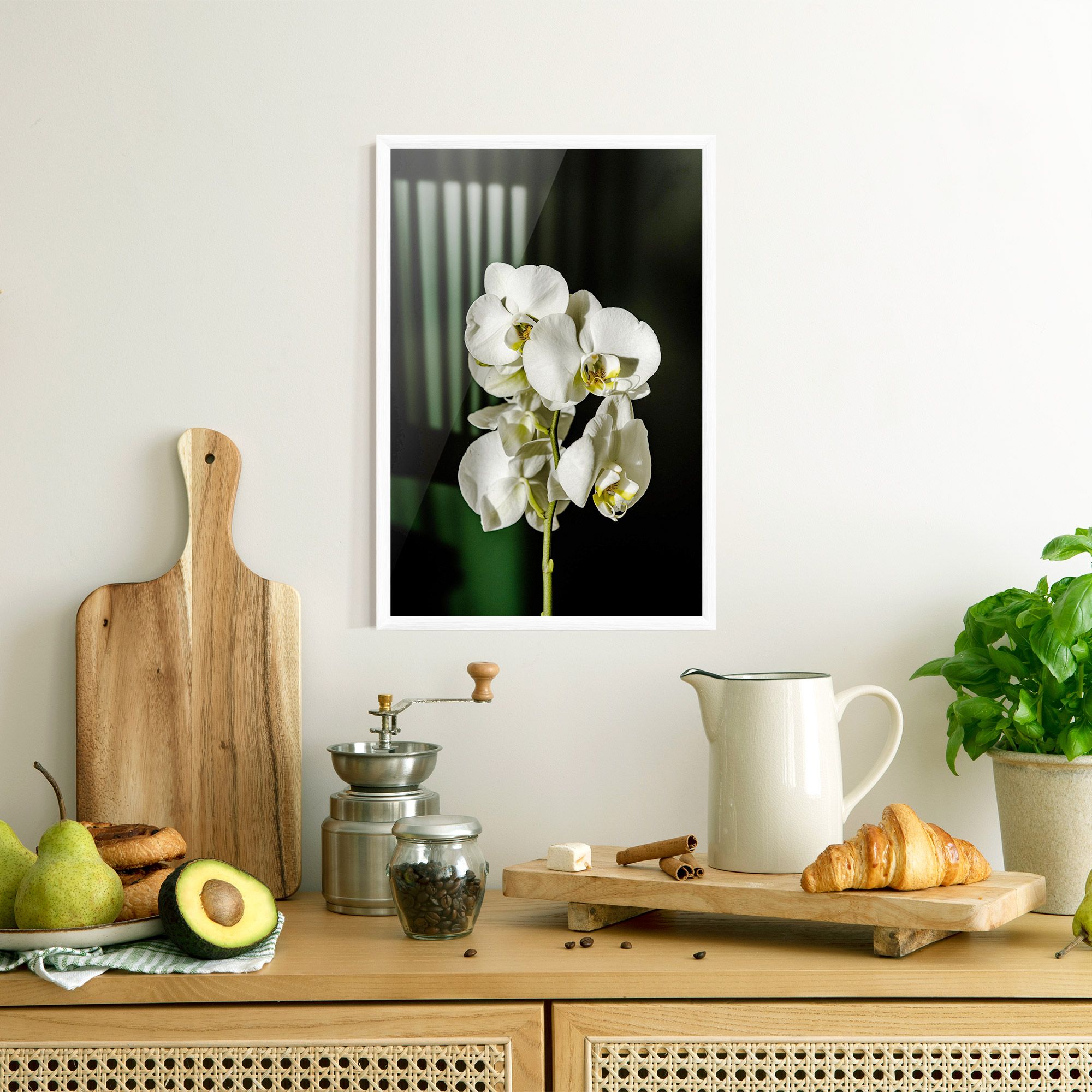 Orchid On Green mockup 8