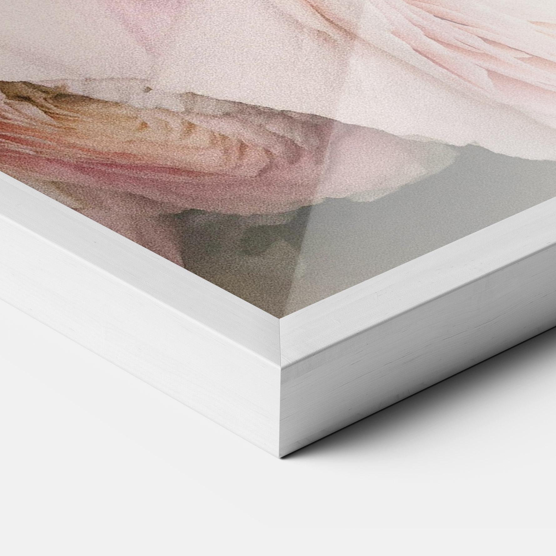 Keretezett Poszter Pink Rose Bouquet mockup 3