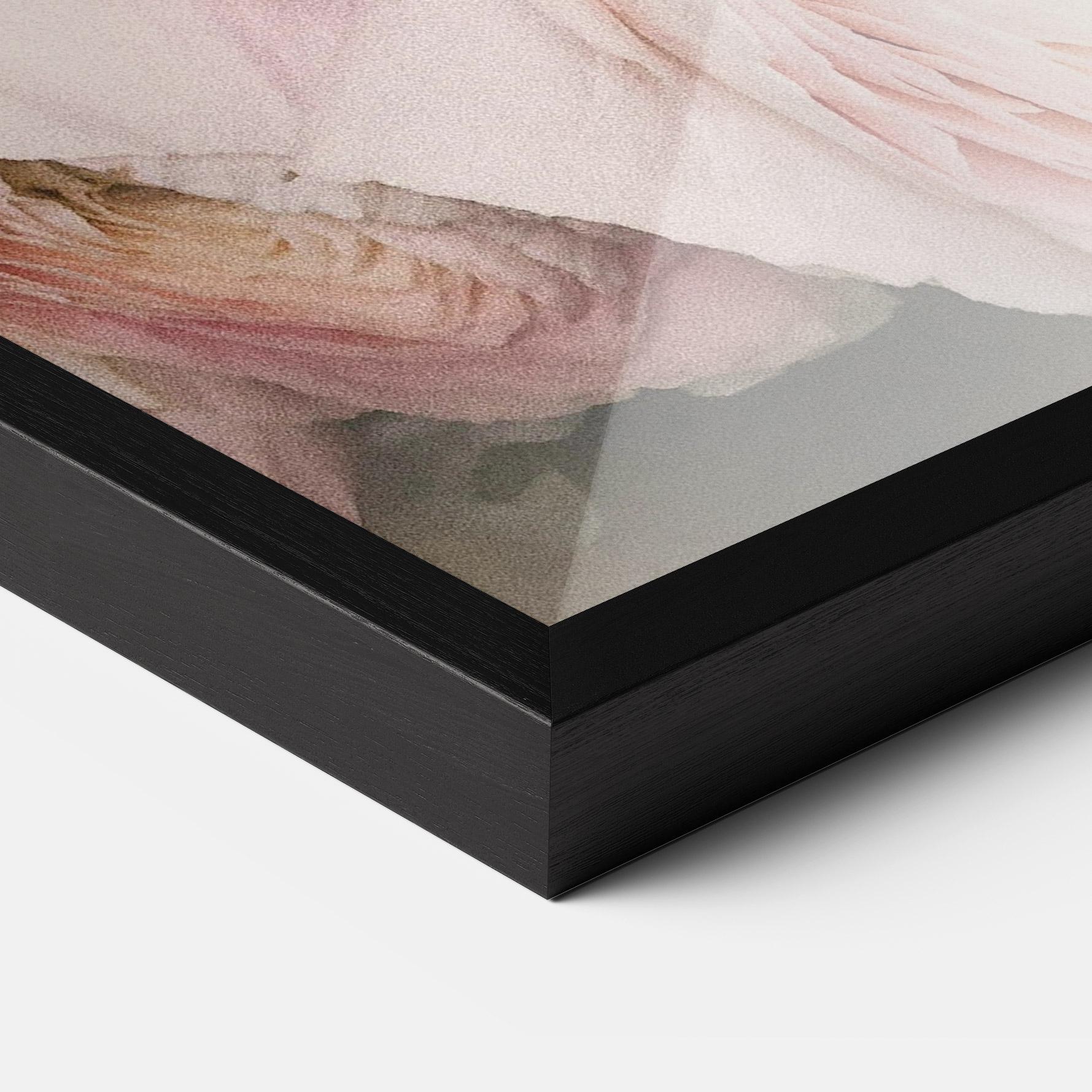 Keretezett Poszter Pink Rose Bouquet mockup 3