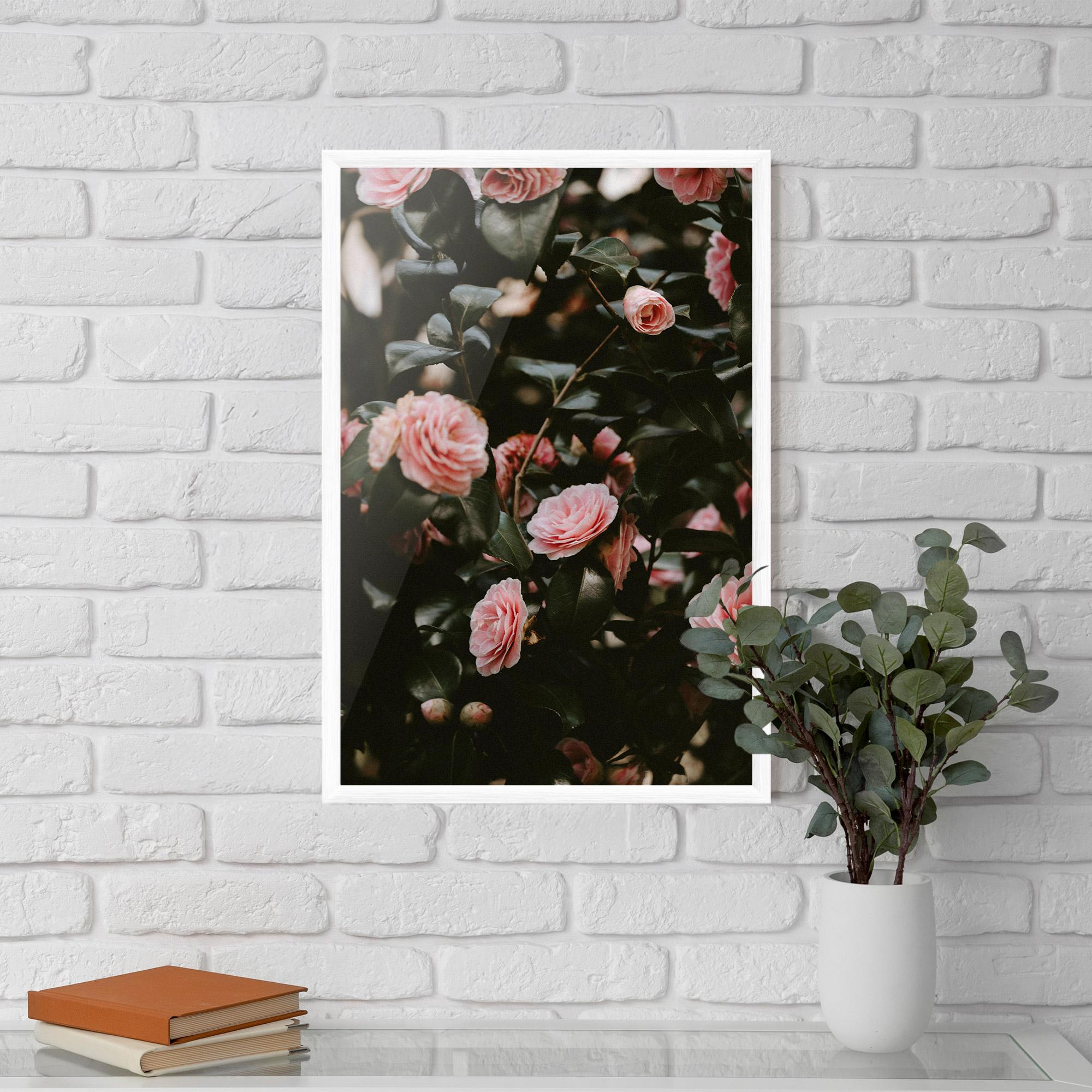 Keretezett Poszter Rose Tree mockup 5