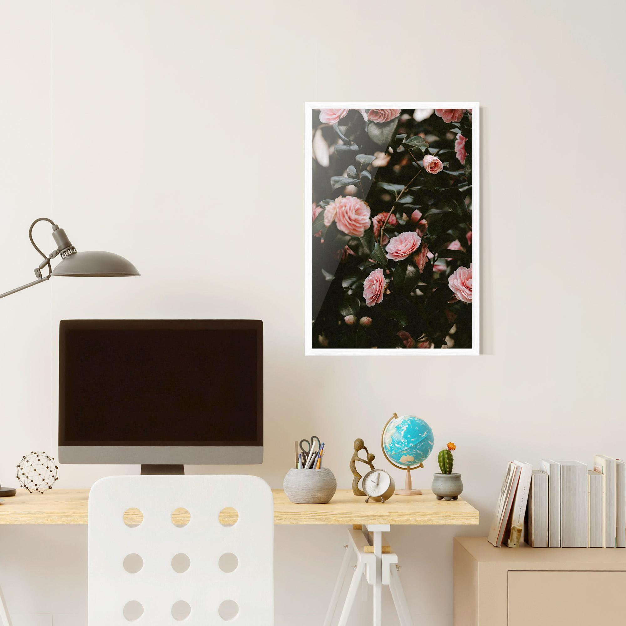 Keretezett Poszter Rose Tree mockup 6