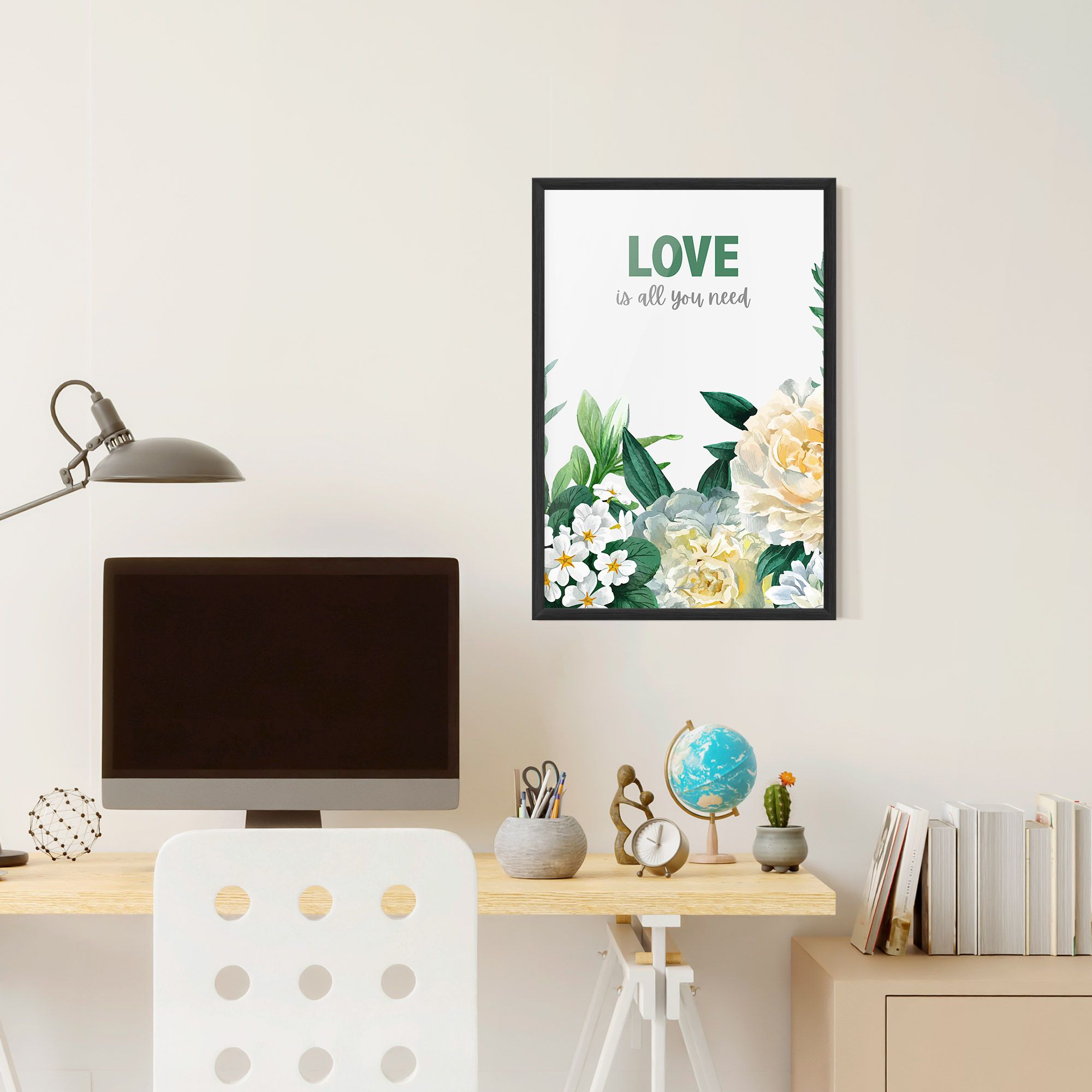 Green Rose Love mockup 6
