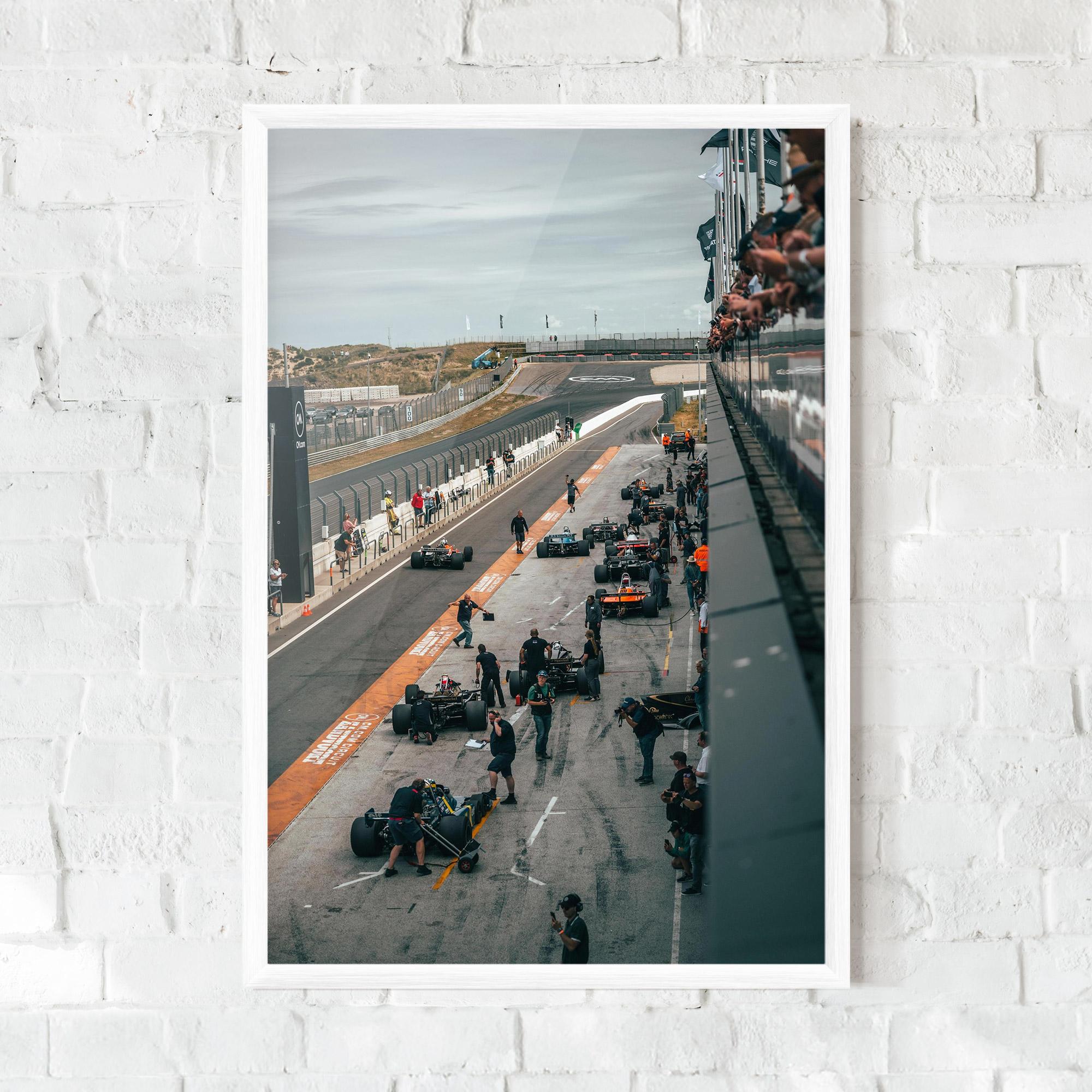 Keretezett Poszter Fromula 1 Cars mockup 0