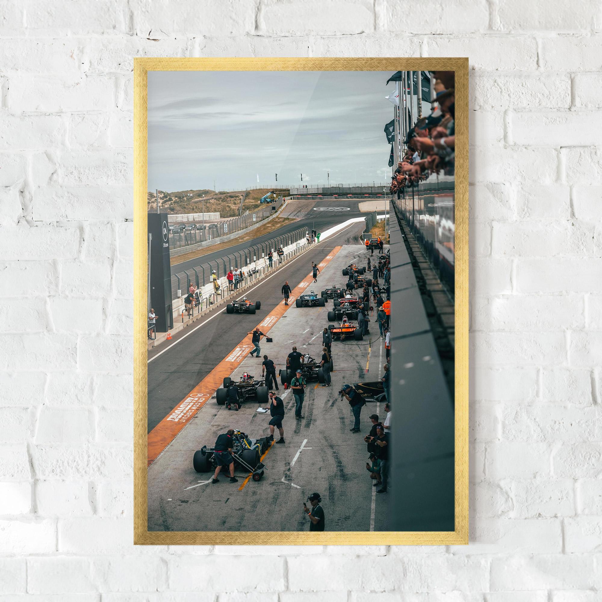 Keretezett Poszter Fromula 1 Cars mockup 0