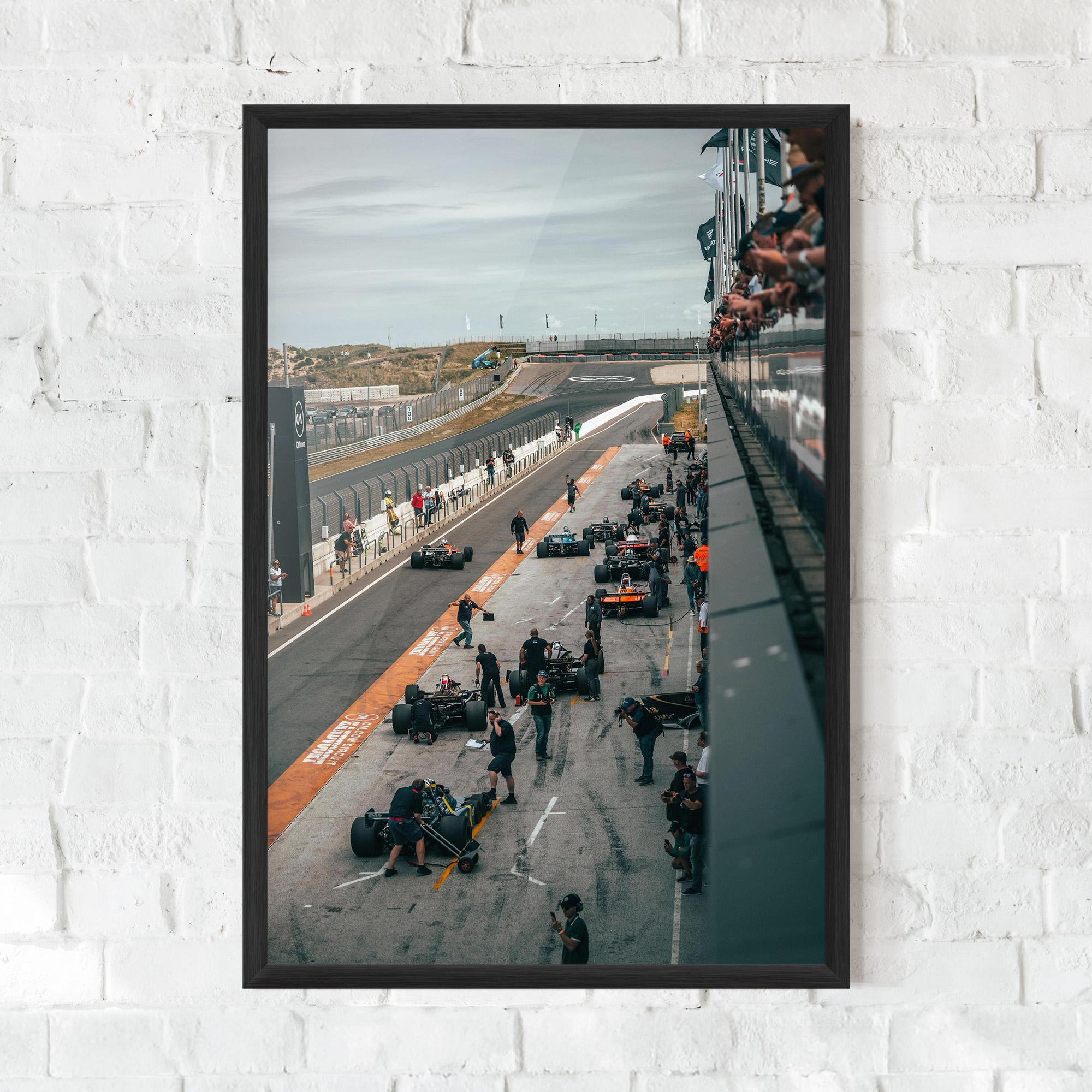 Keretezett Poszter Fromula 1 Cars mockup 0