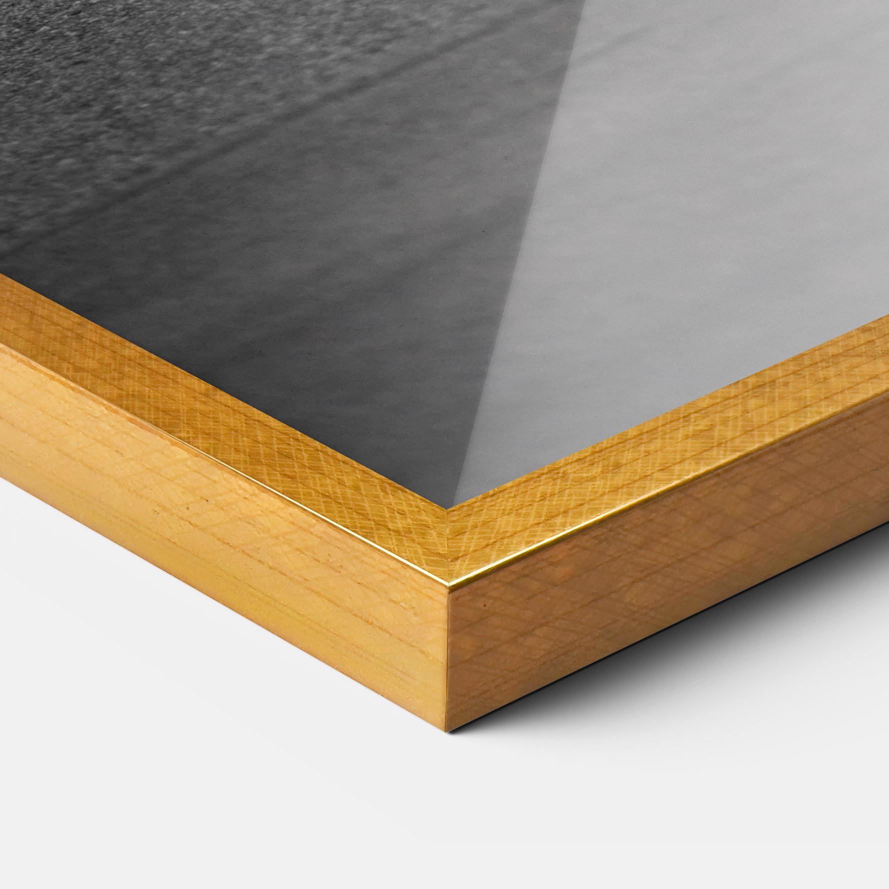 Keretezett Poszter Grey F1 Car mockup 3