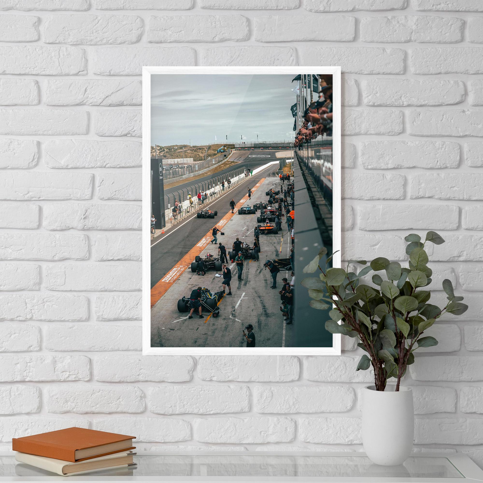 Keretezett Poszter Fromula 1 Cars mockup 5
