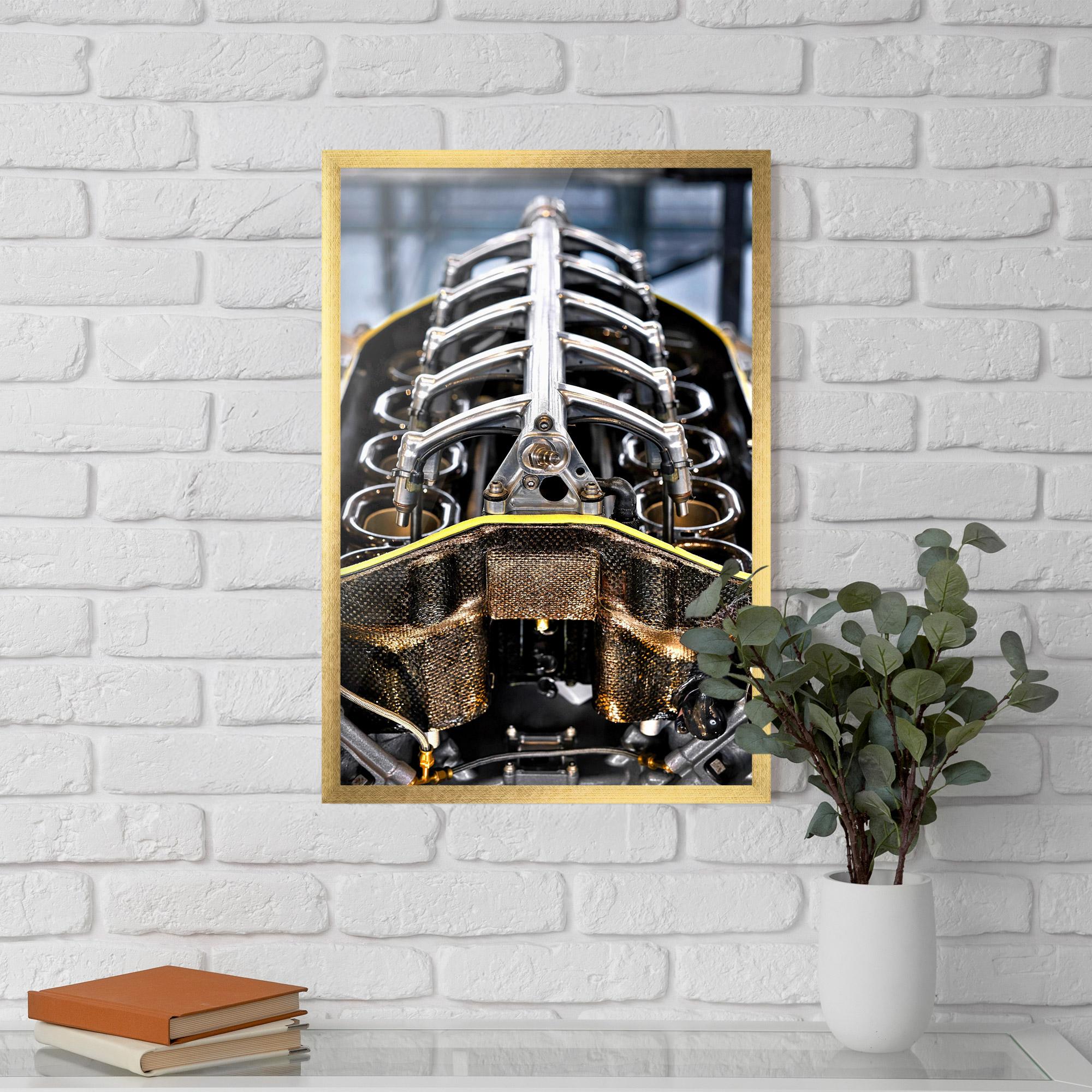 Keretezett Poszter Engine mockup 5