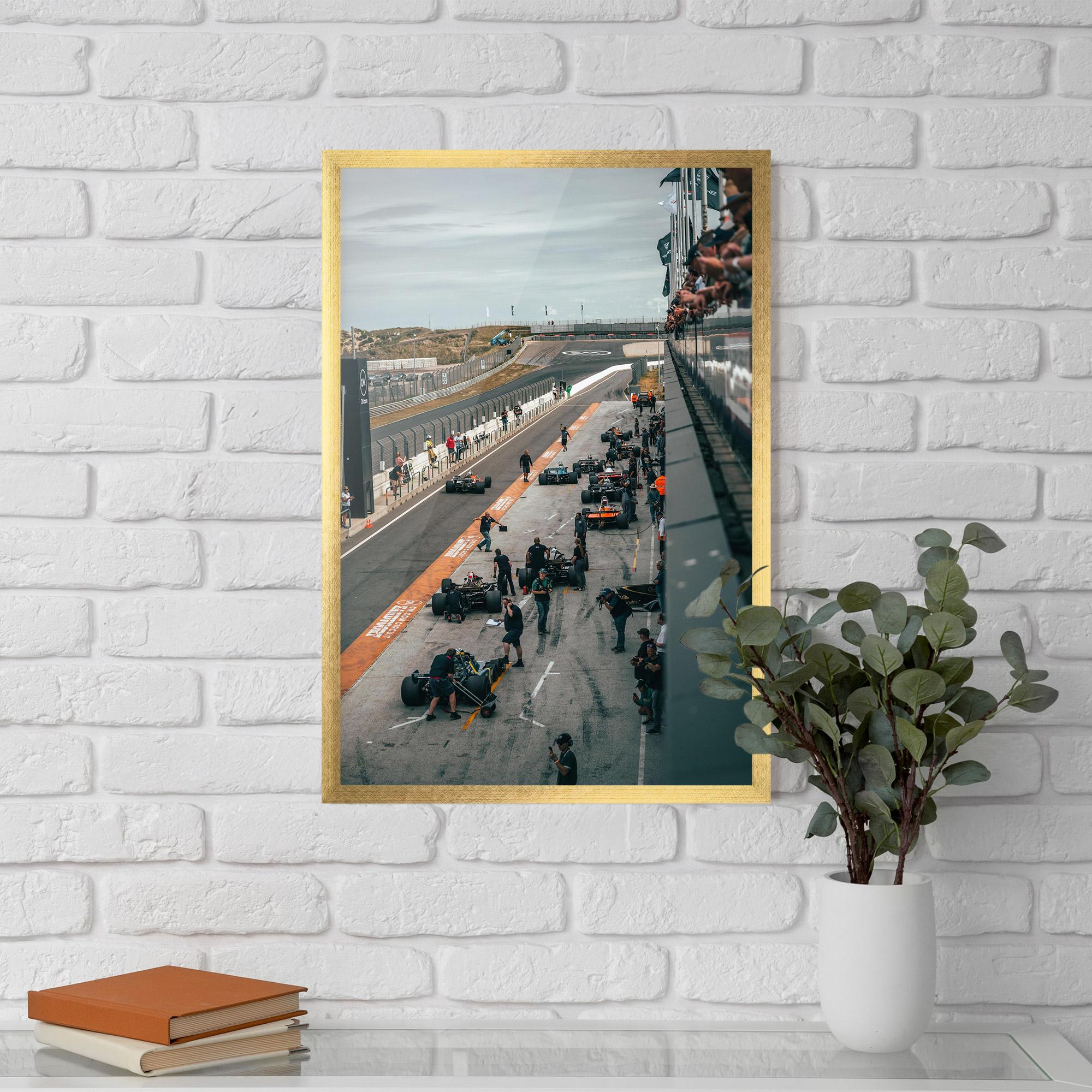 Keretezett Poszter Fromula 1 Cars mockup 5