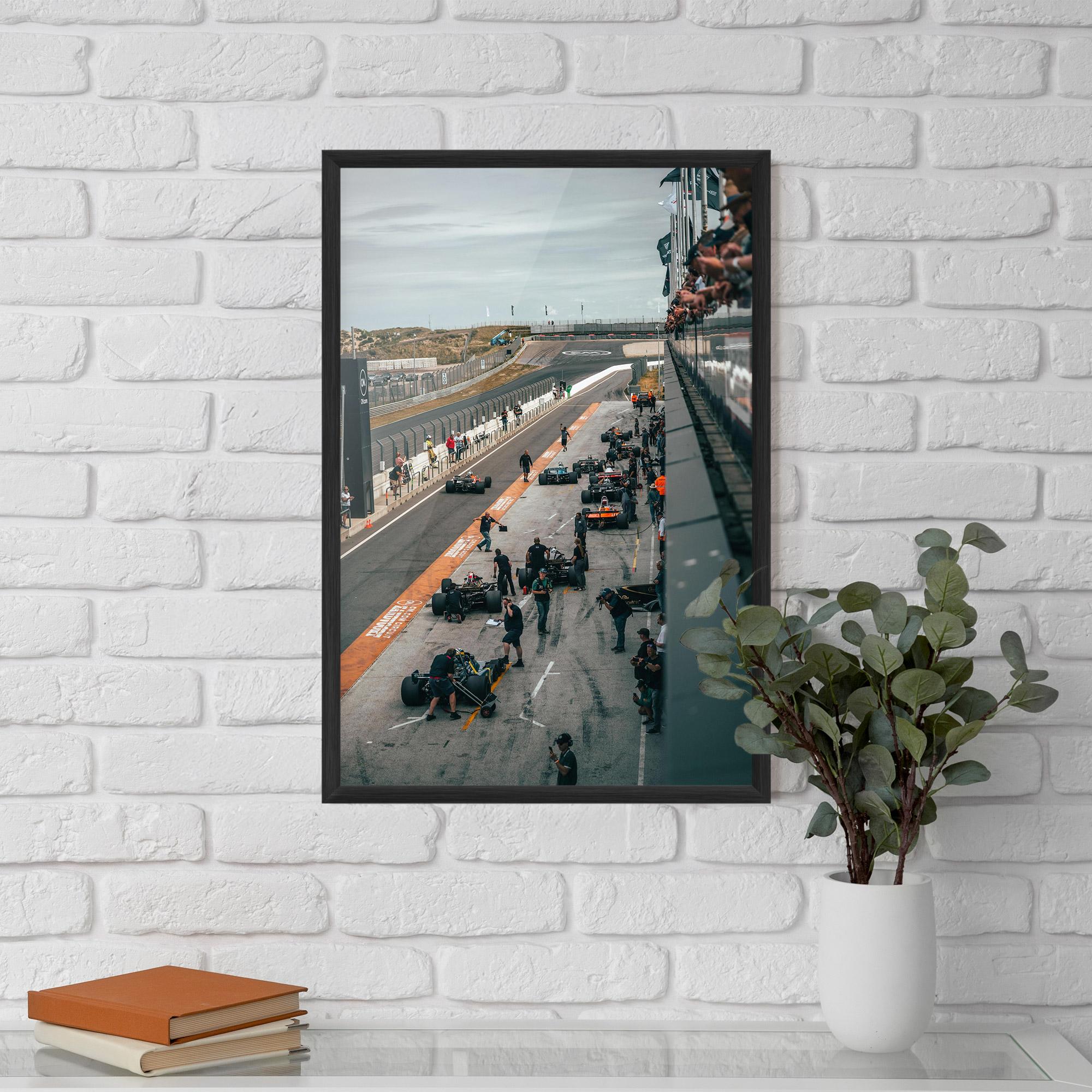 Keretezett Poszter Fromula 1 Cars mockup 5