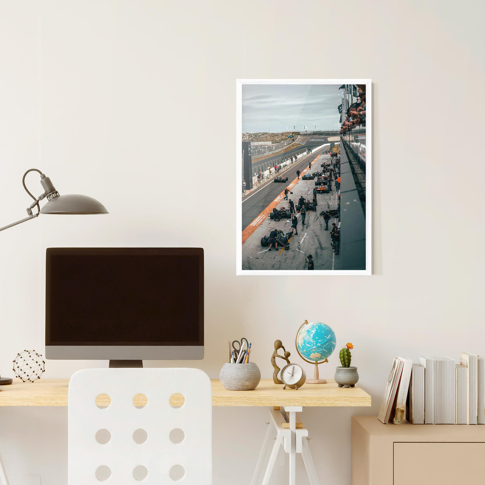 Keretezett Poszter Fromula 1 Cars mockup 6