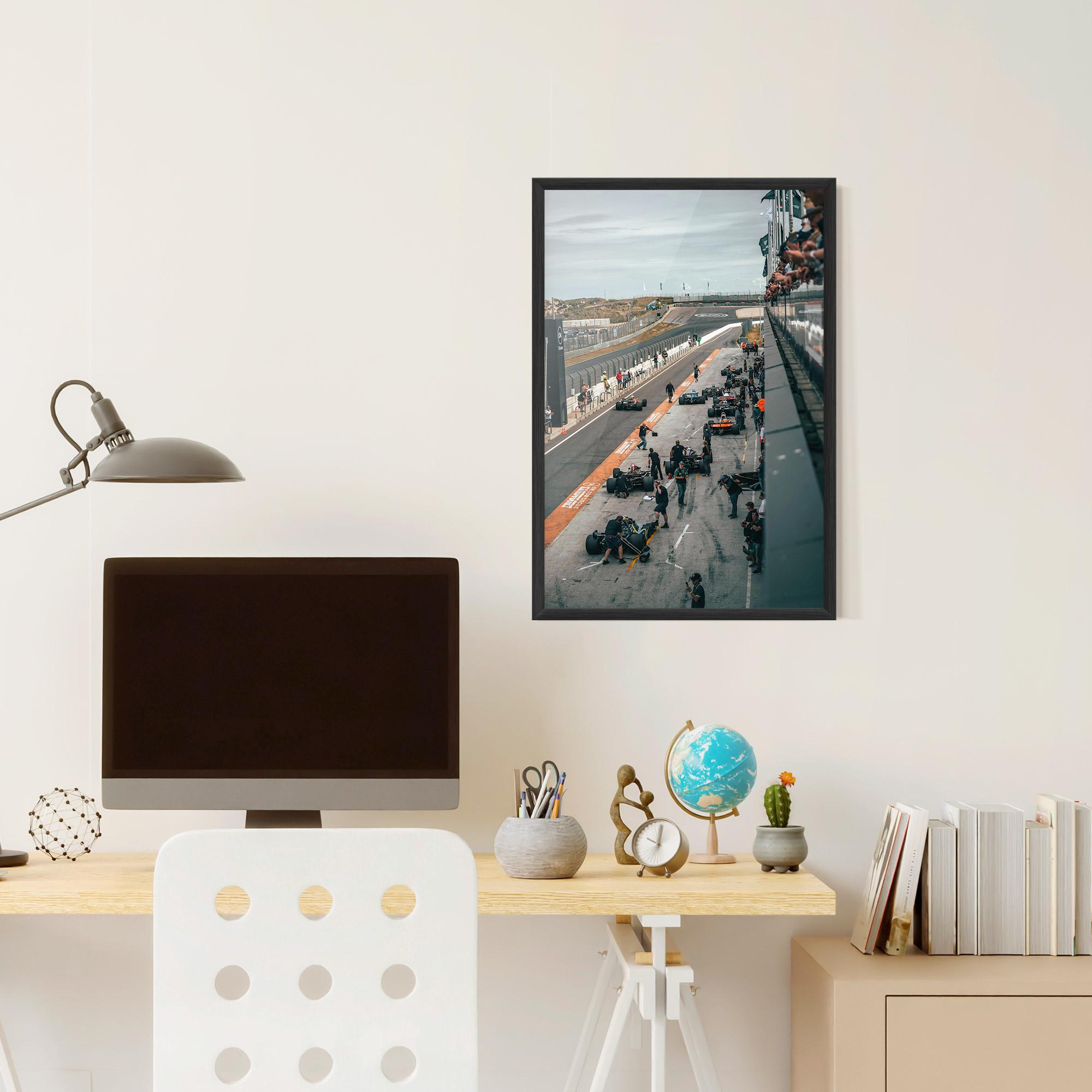 Keretezett Poszter Fromula 1 Cars mockup 6