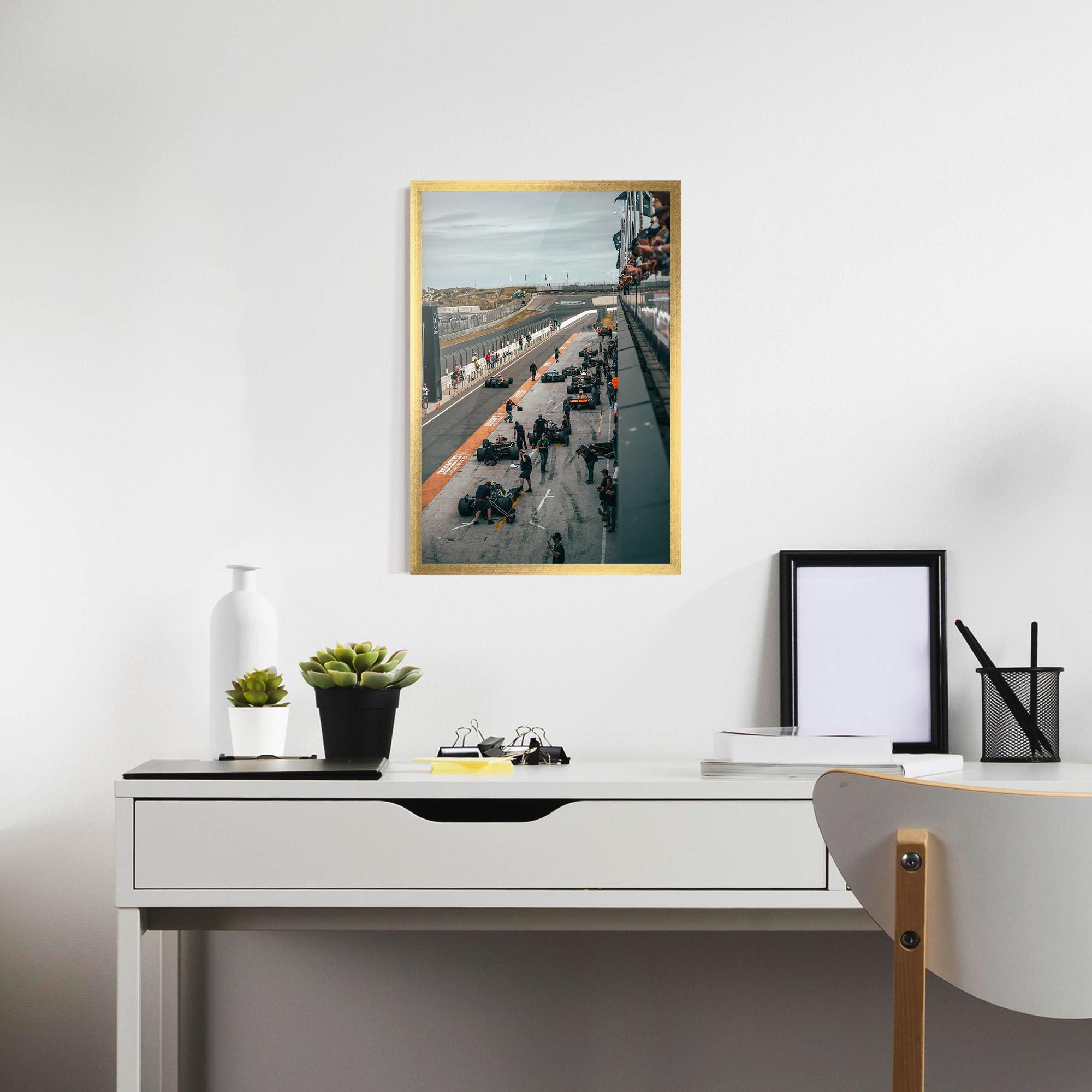 Keretezett Poszter Fromula 1 Cars mockup 7