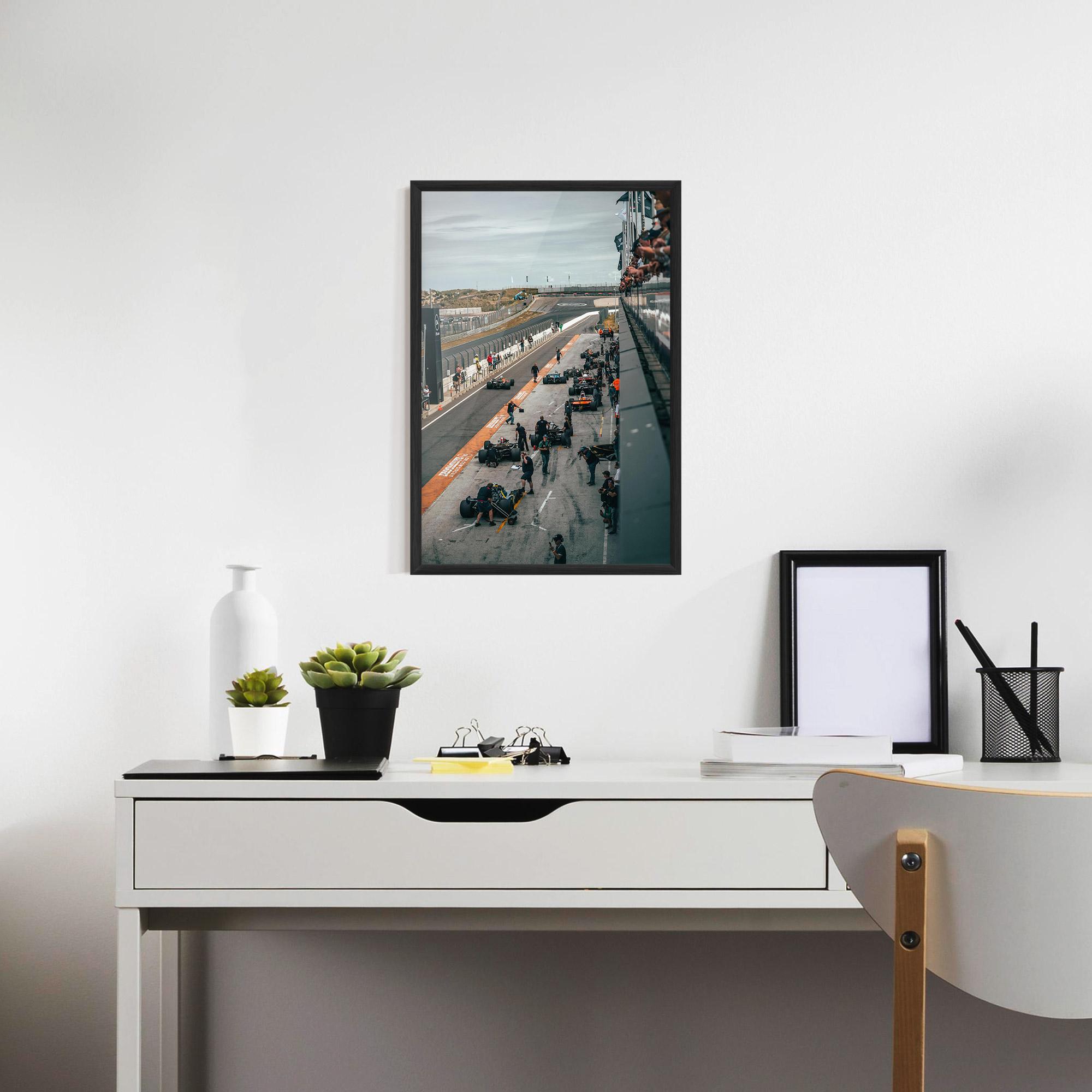 Keretezett Poszter Fromula 1 Cars mockup 7