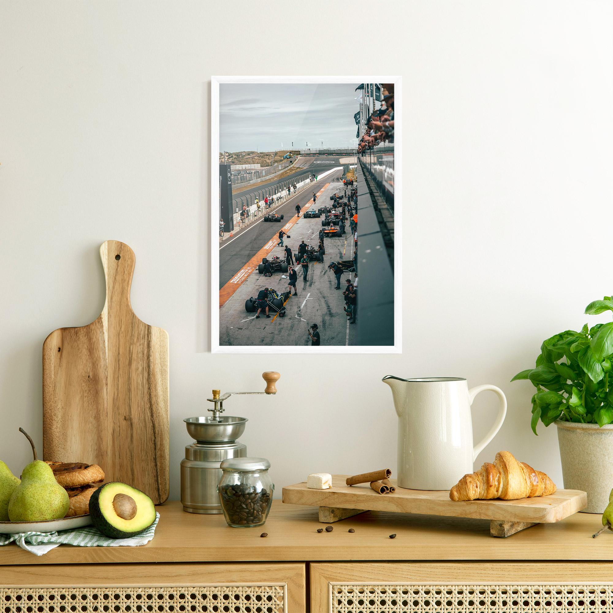 Keretezett Poszter Fromula 1 Cars mockup 8