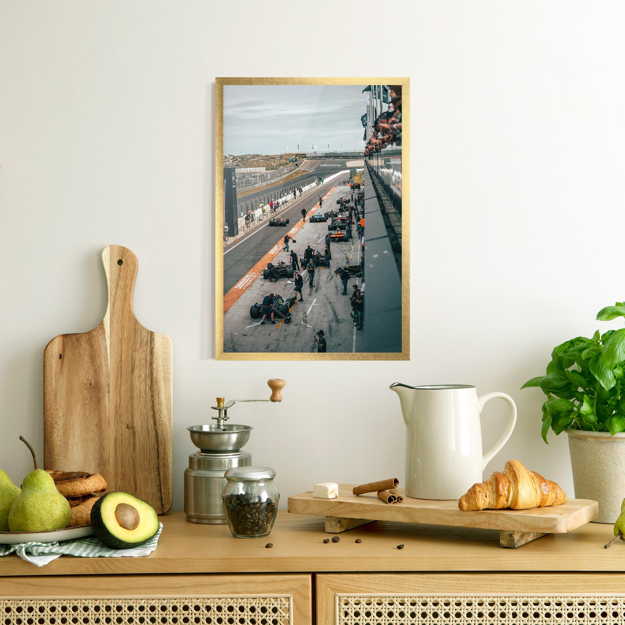 Keretezett Poszter Fromula 1 Cars mockup 8