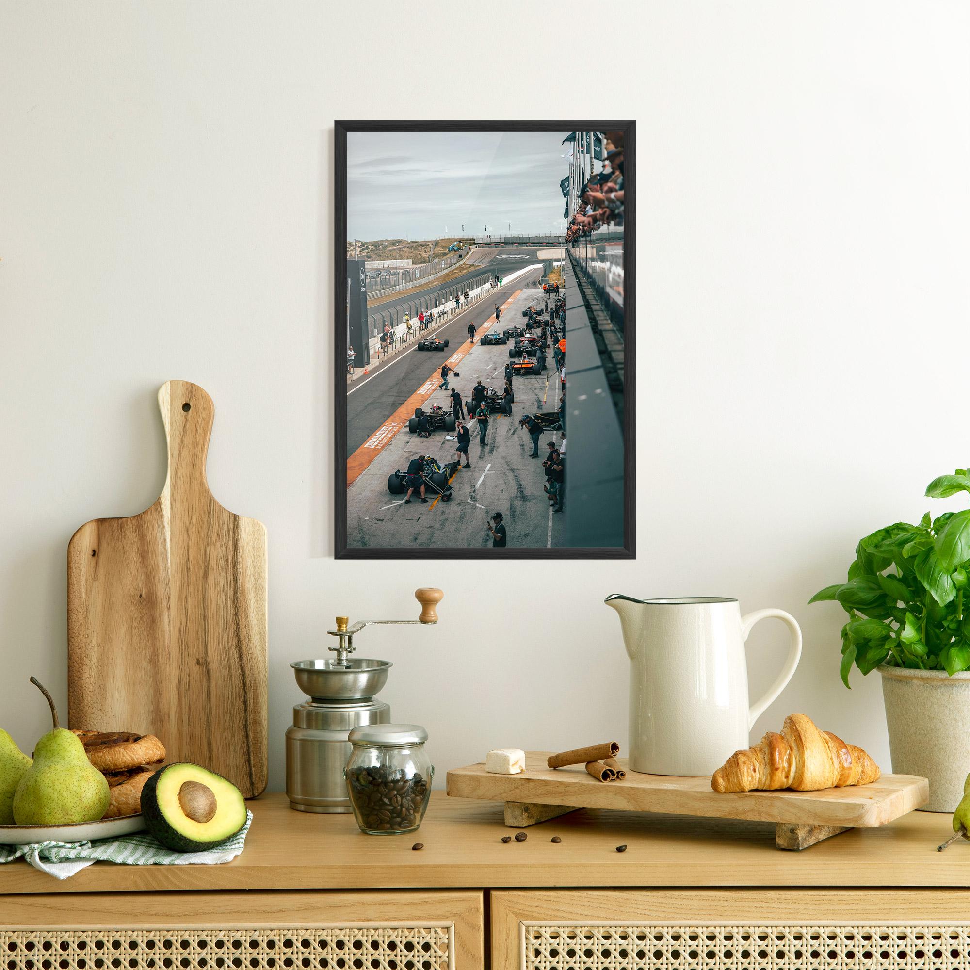 Keretezett Poszter Fromula 1 Cars mockup 8