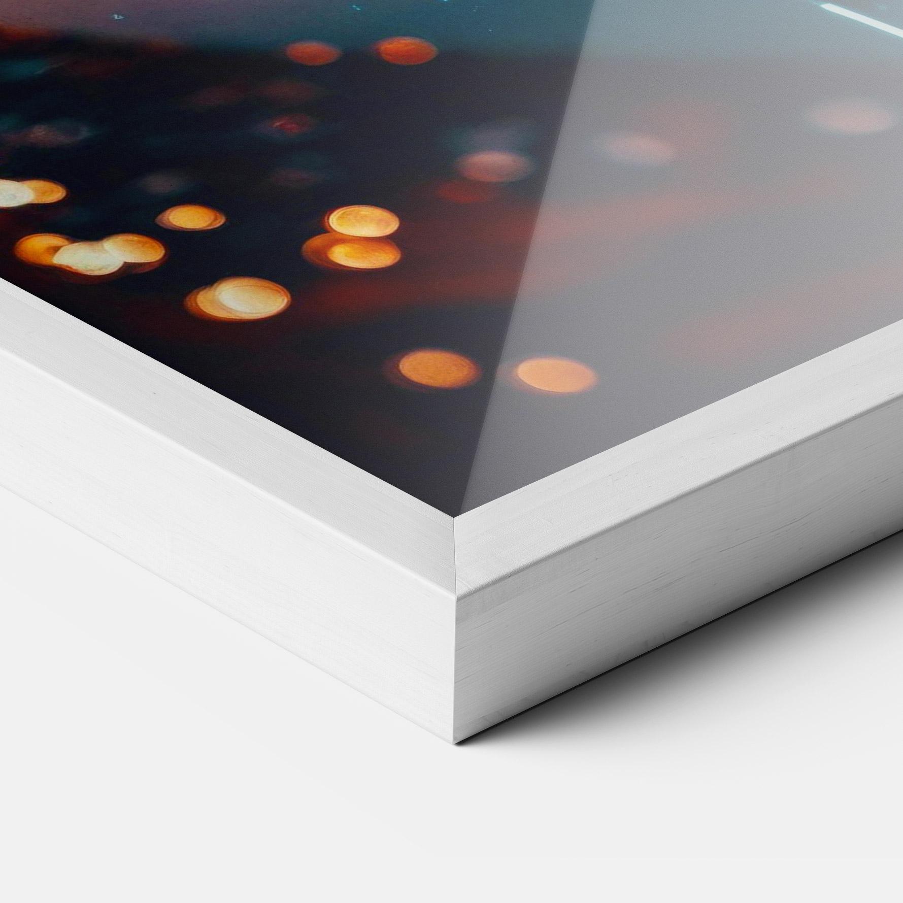 Keretezett Poszter Rainy Sport Car mockup 3