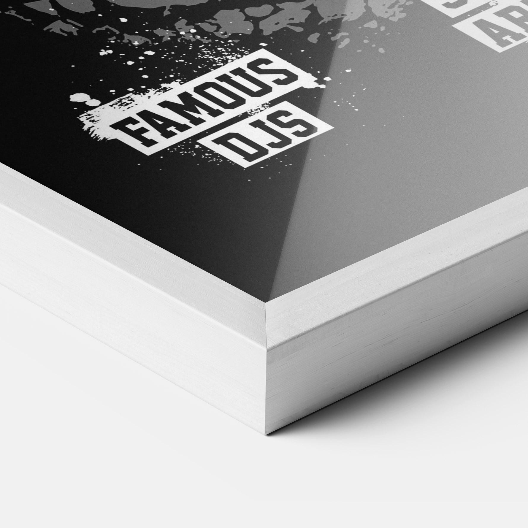 Keretezett Poszter Street Racing Art mockup 3