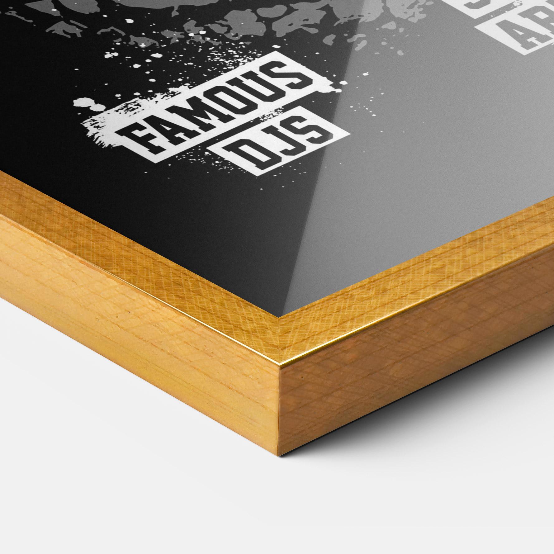 Keretezett Poszter Street Racing Art mockup 3