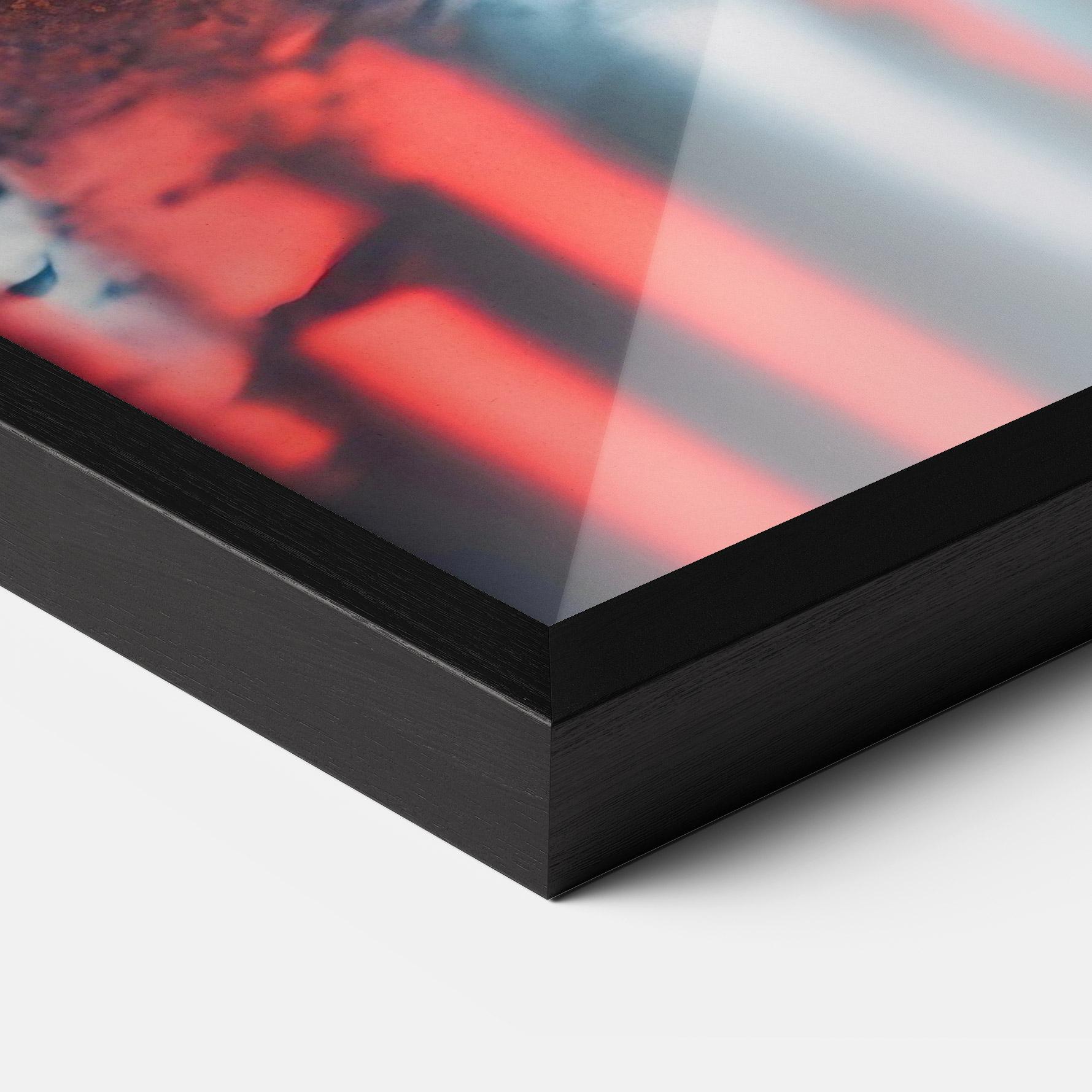 Keretezett Poszter Orange Super Car mockup 3