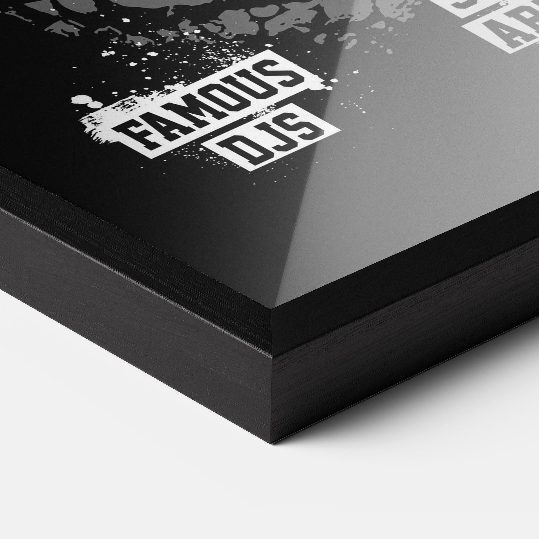 Keretezett Poszter Street Racing Art mockup 3