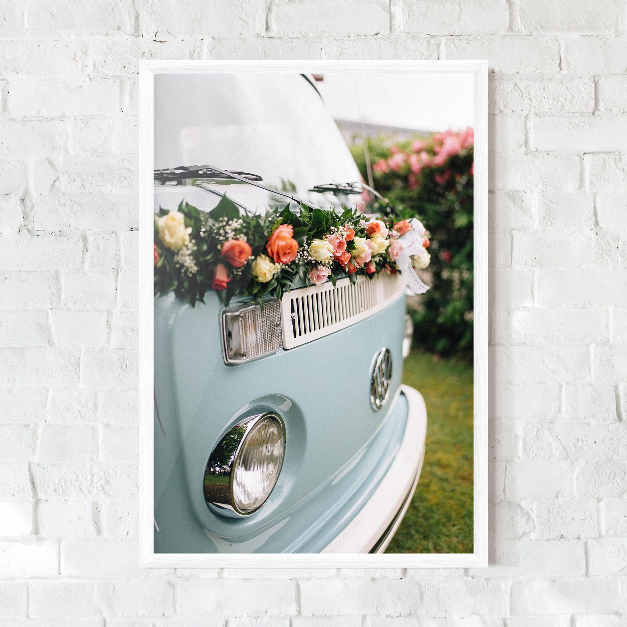 Vintage Rose Van mockup 0