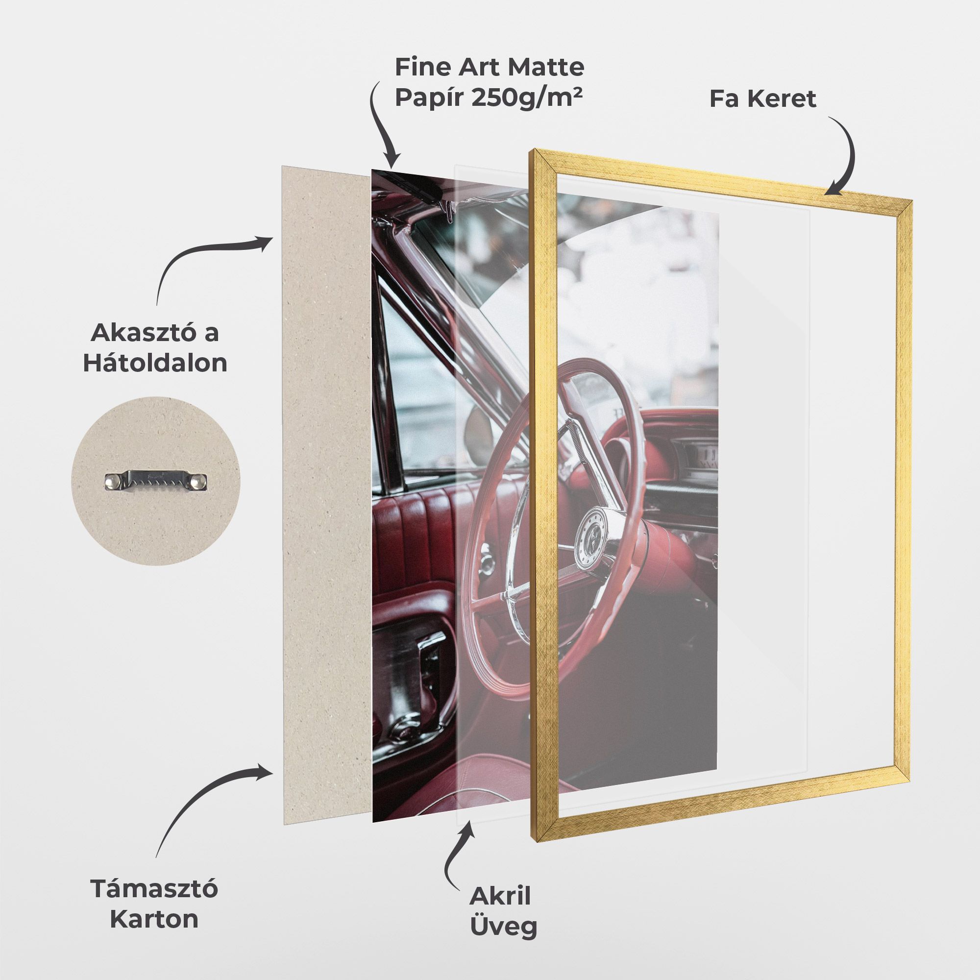 Red Steering Wheel mockup 1