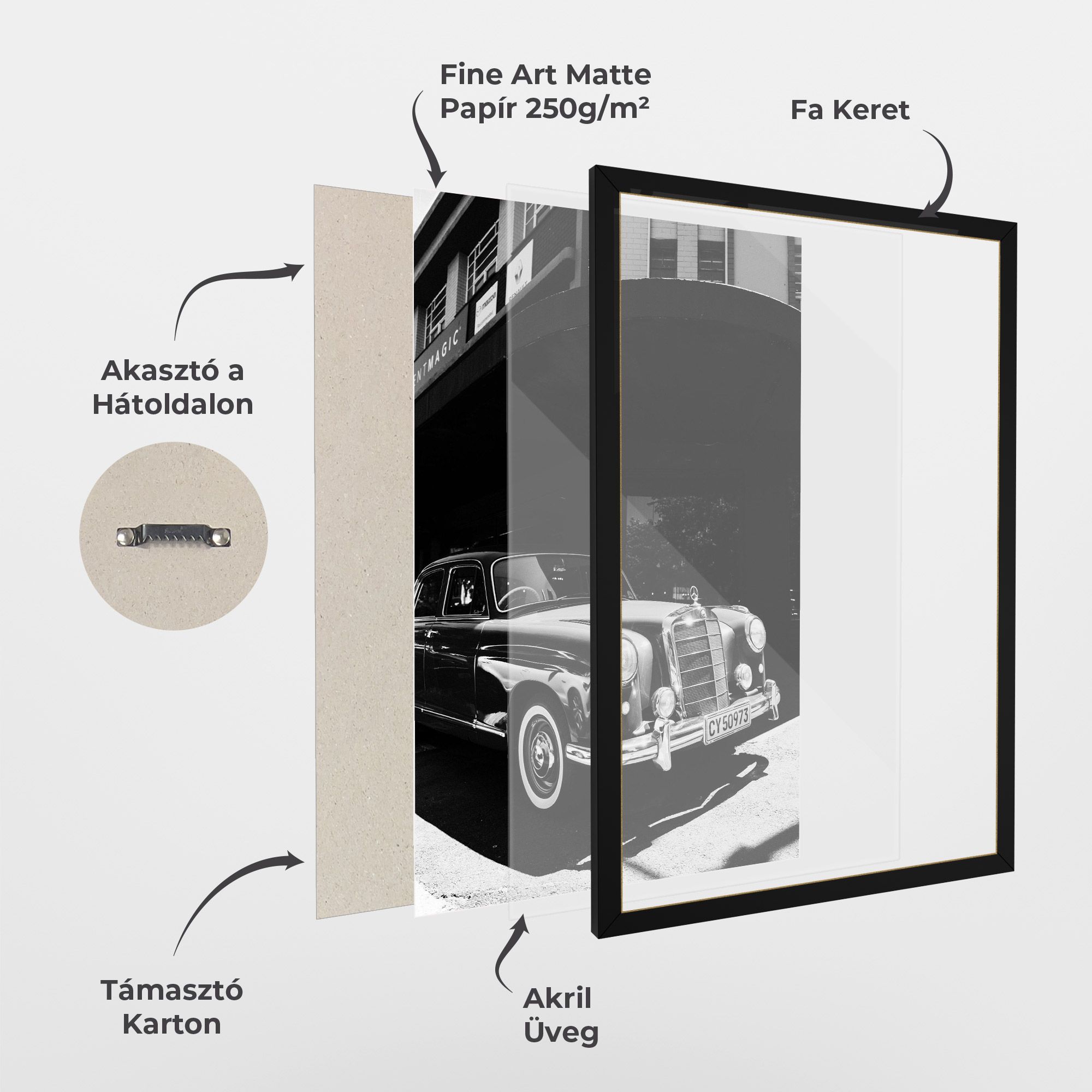 Old Black Car mockup 1