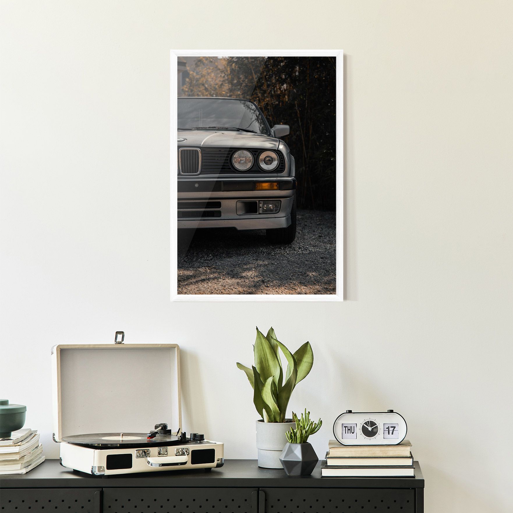 Old Bmw Car mockup 2