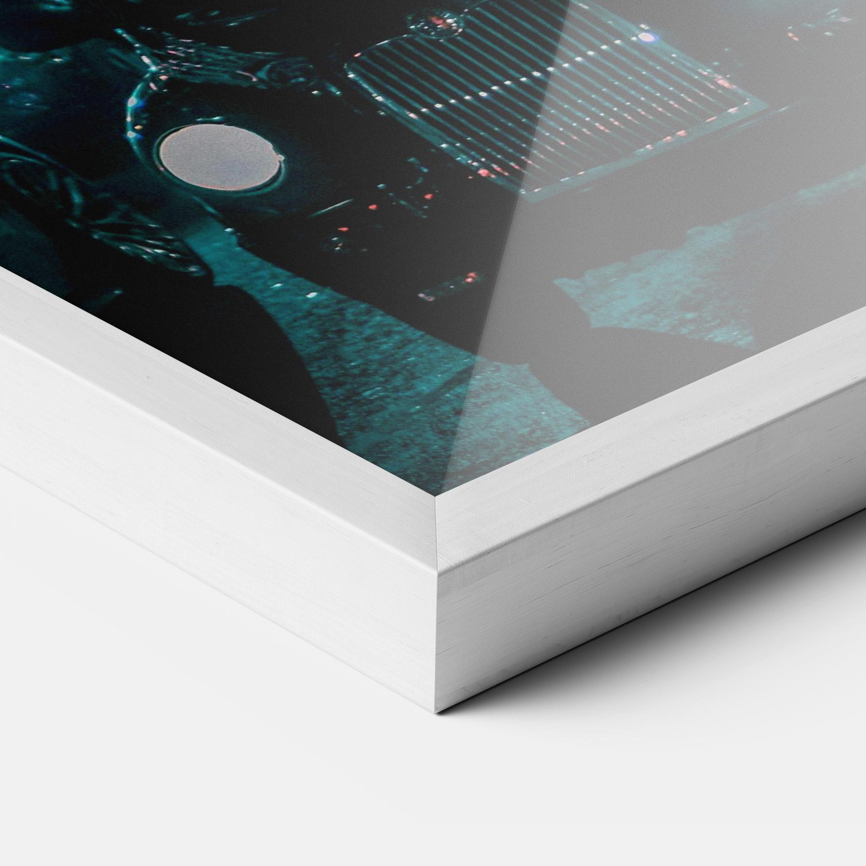 Keretezett Poszter City Lights Car mockup 3