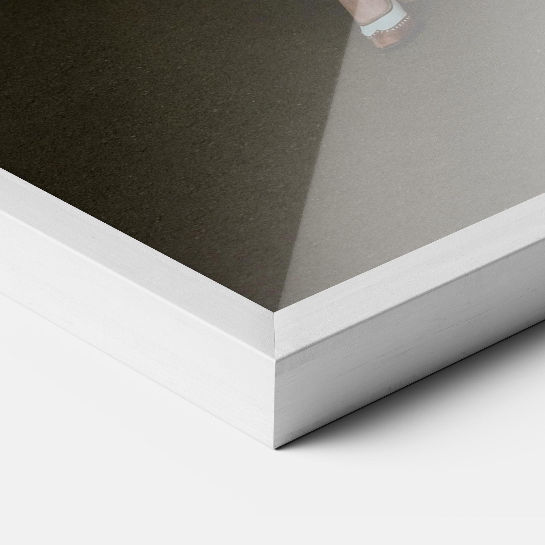 Keretezett Poszter Lady Vintage Cat mockup 3