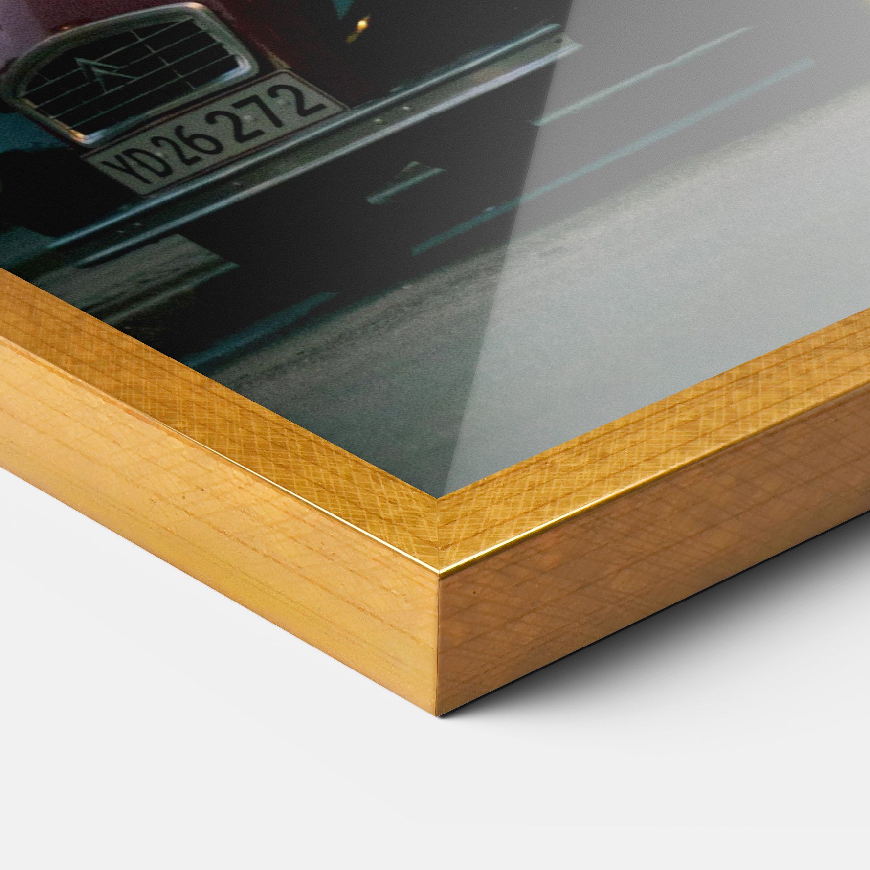 Beautiful Old Car mockup 3